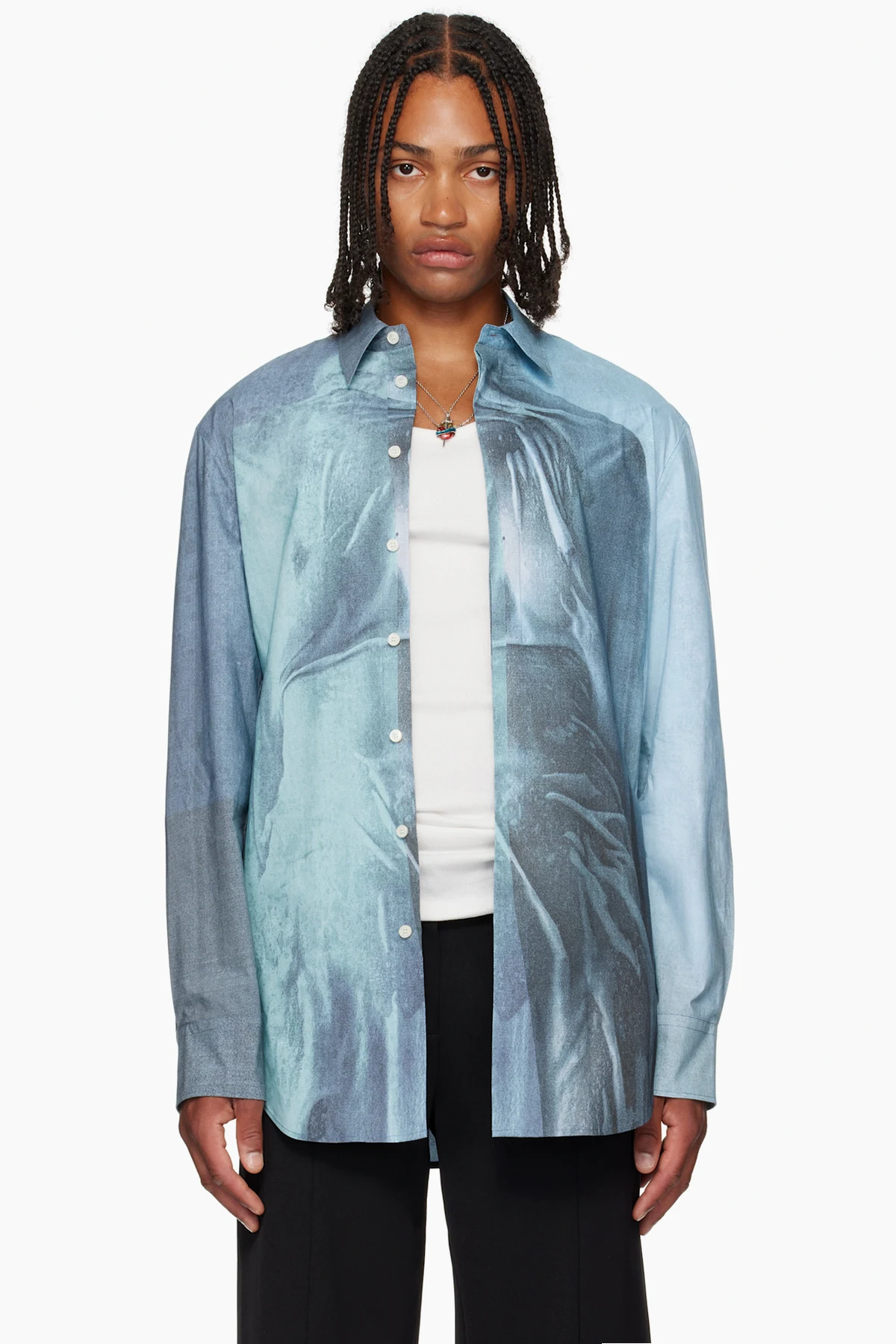 Blue 'The Water' Shirt