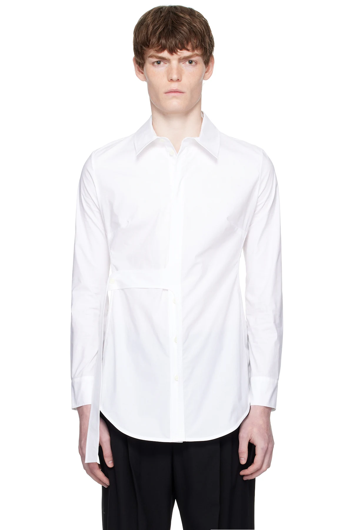 White Strap Shirt