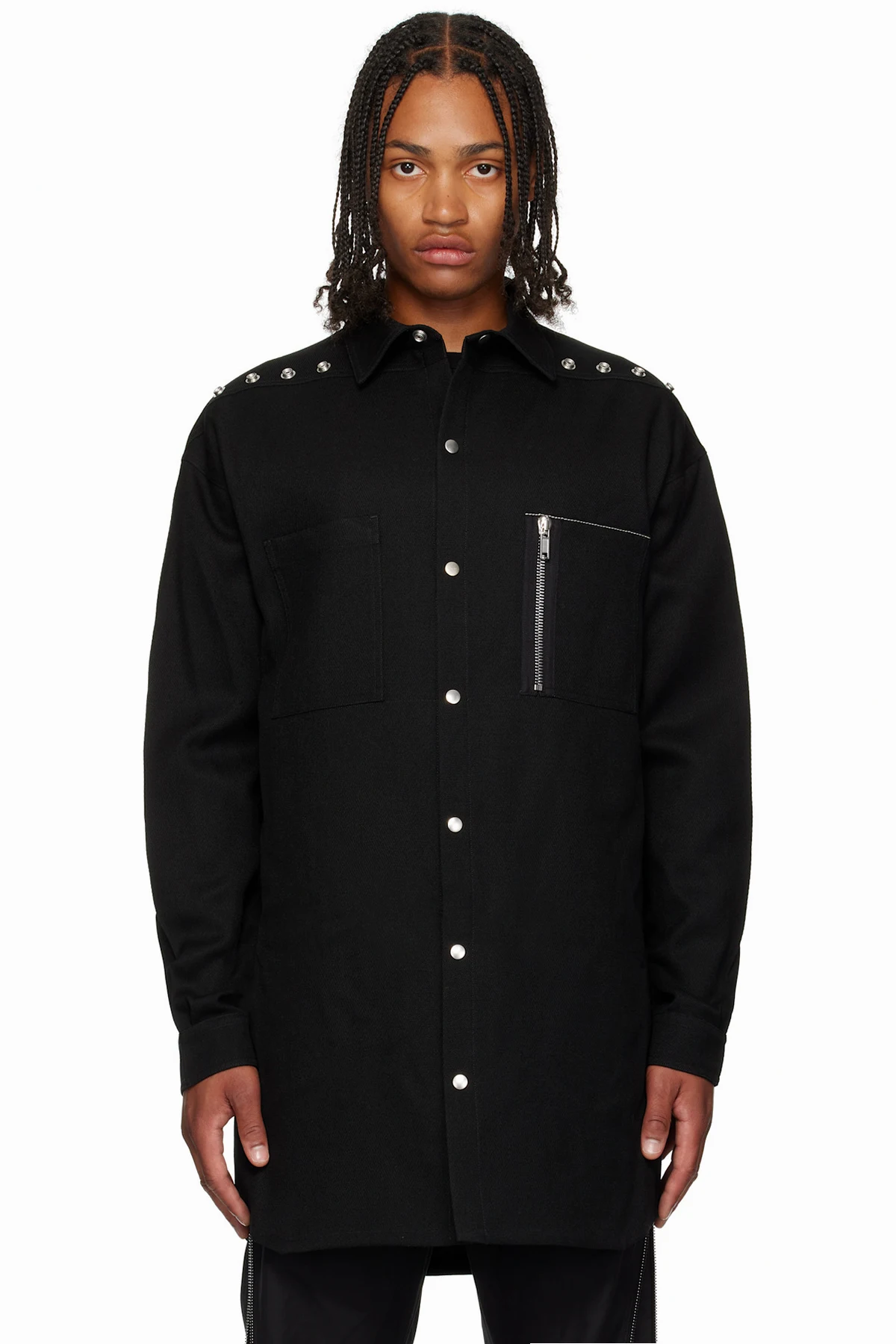 Black Concordians Oversized Shirt