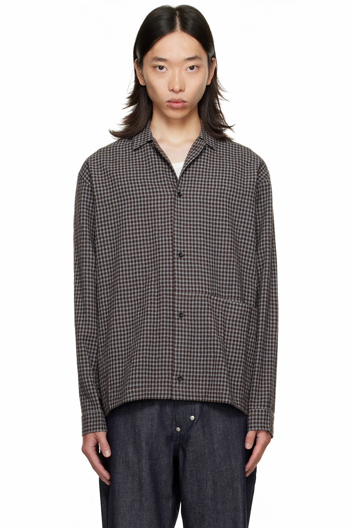 Brown & Blue Siesta Shirt