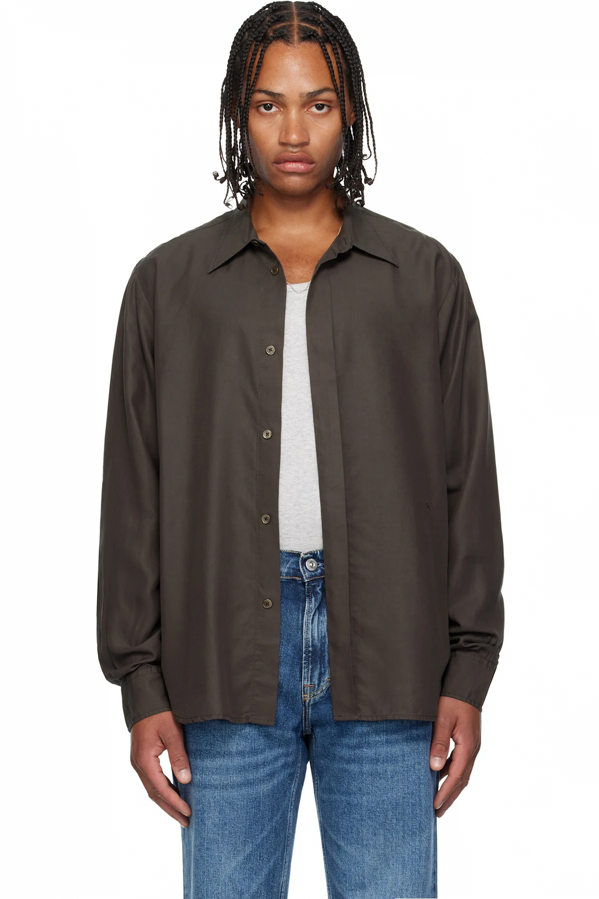 Brown Evening Shirt