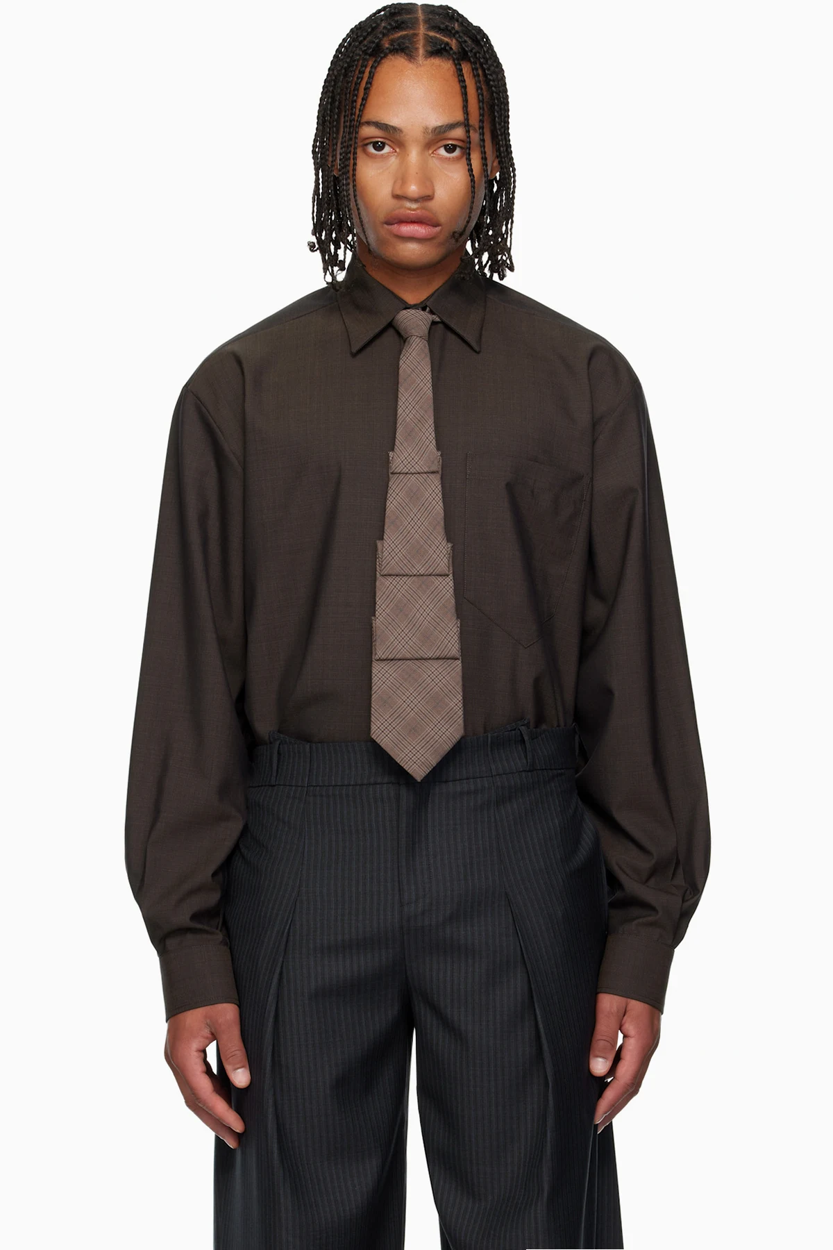 Brown Fundamental Shirt