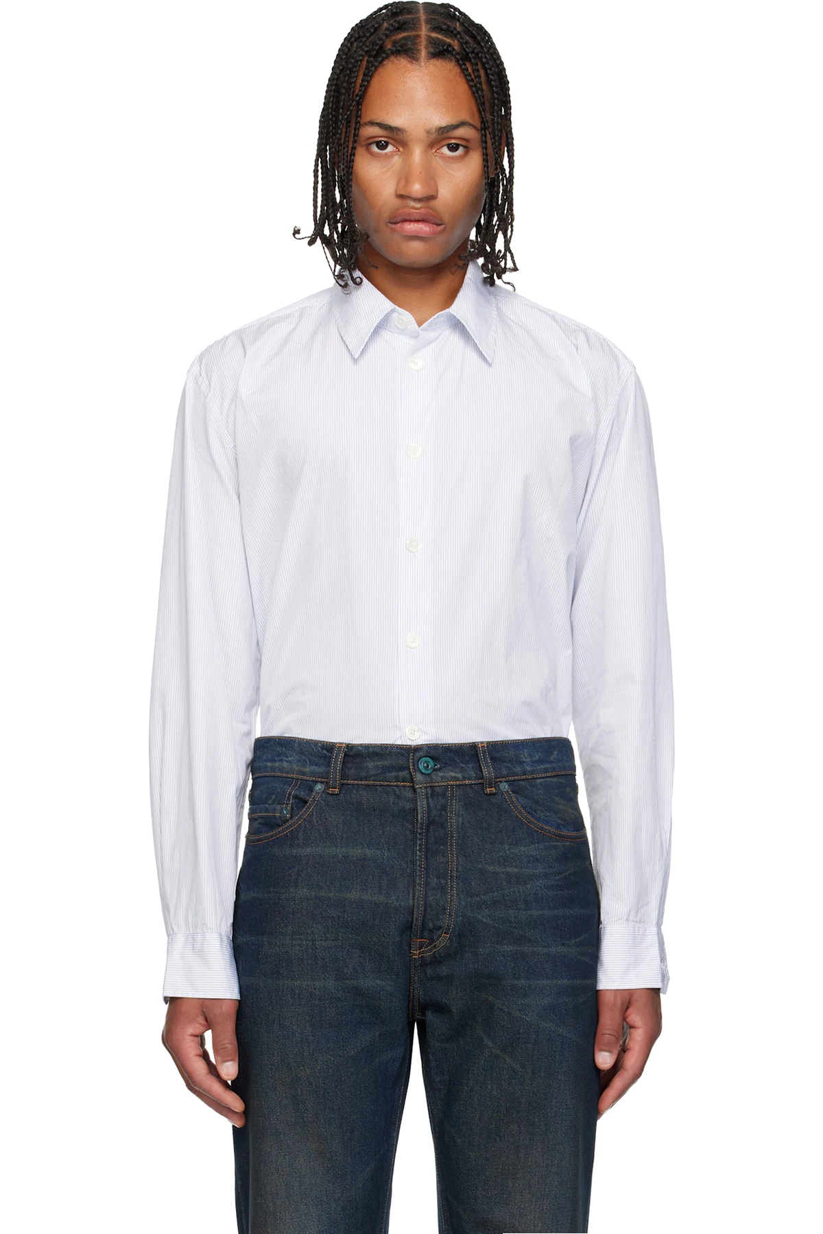 White & Blue Beyond Shirt