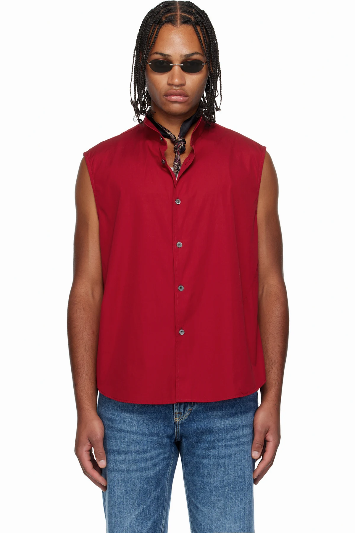 Red Wing Sleeveless Shirt