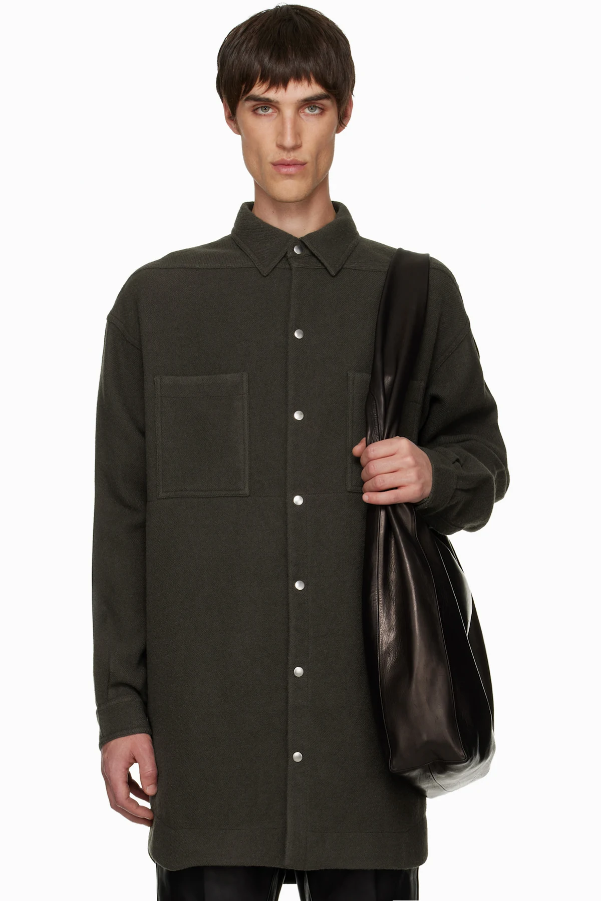 Khaki Concordians Oversized Outershirt