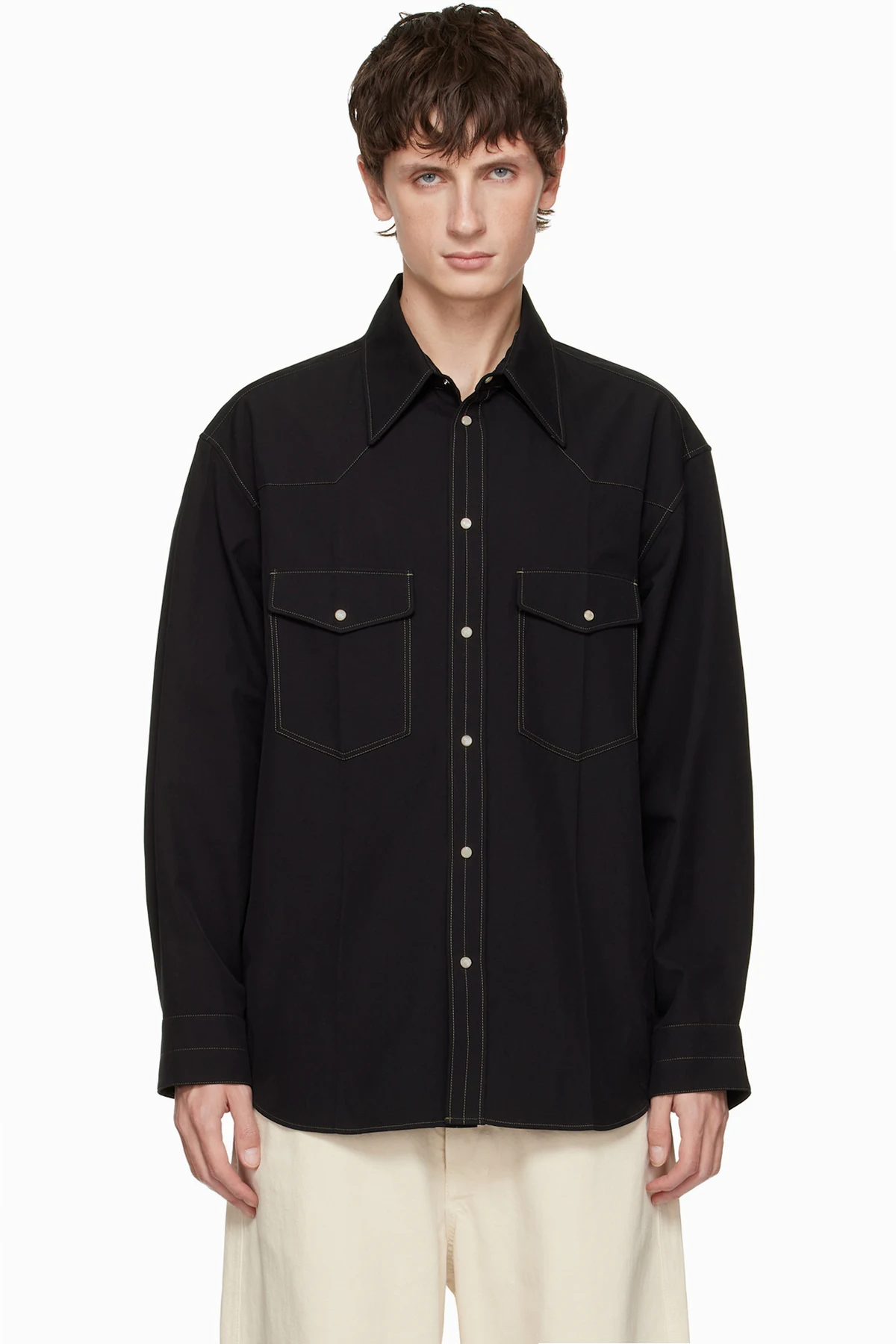 Black Western Shirt