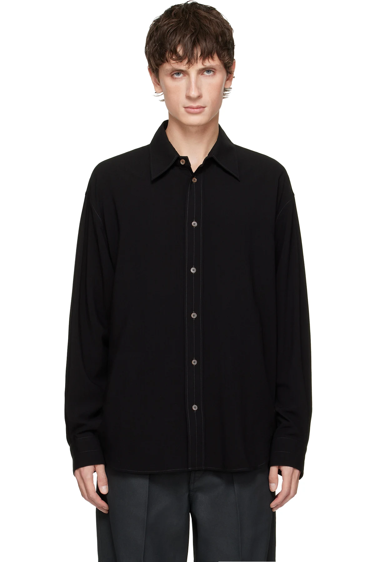 Black Relaxed Shirt