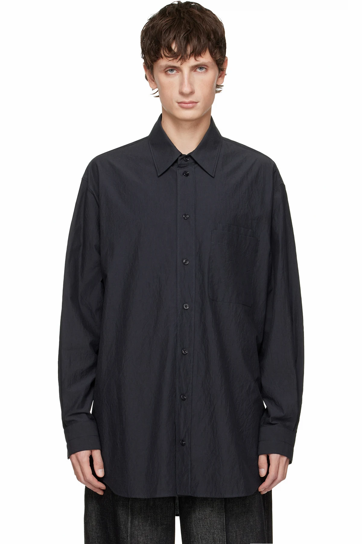 Black Double Pocket Shirt