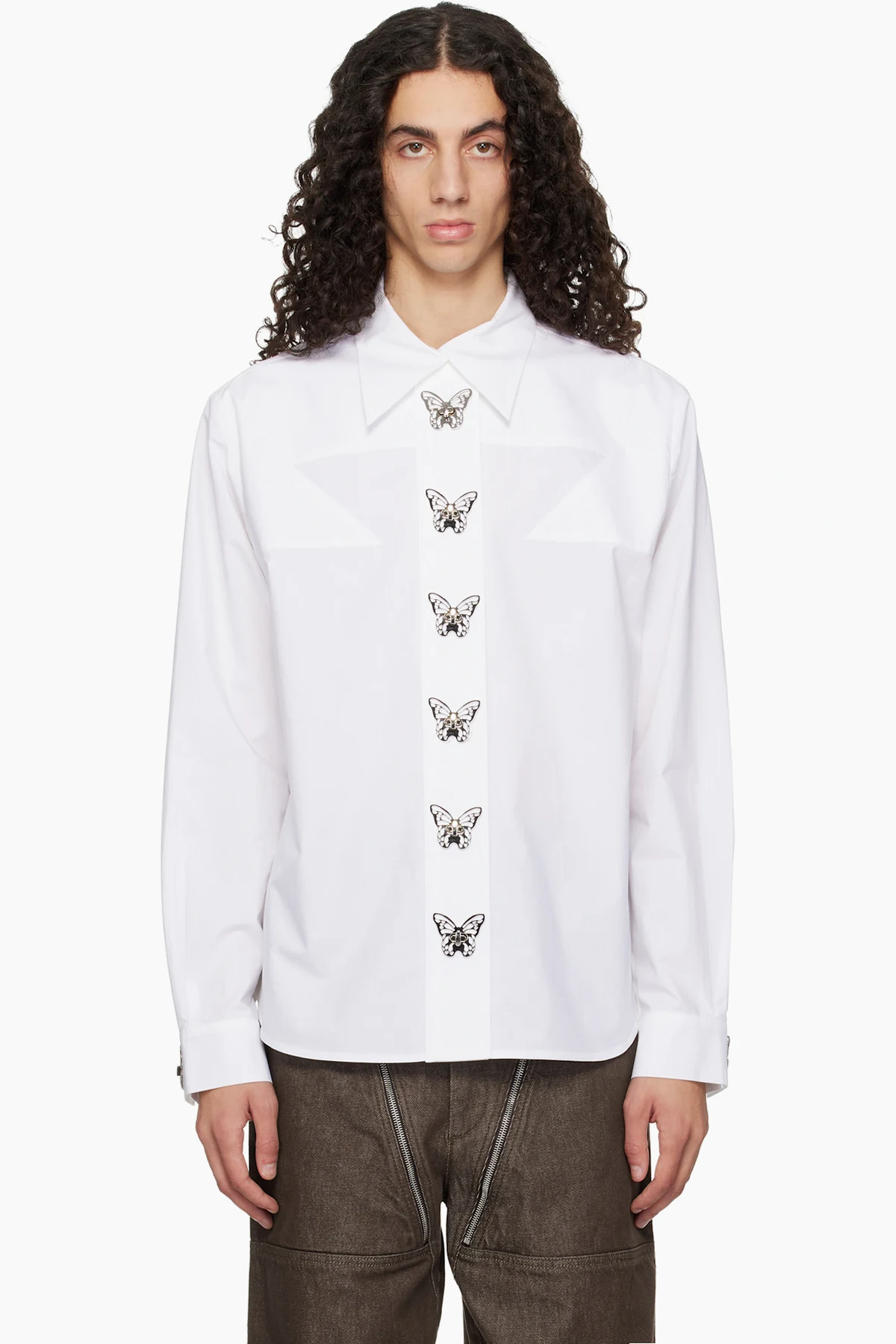 White Butterfly Shirt