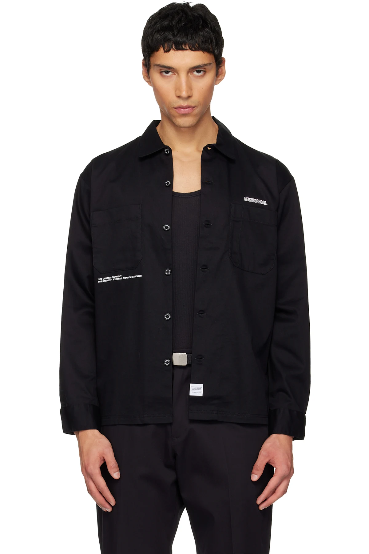 Black Classic LS Work Shirt