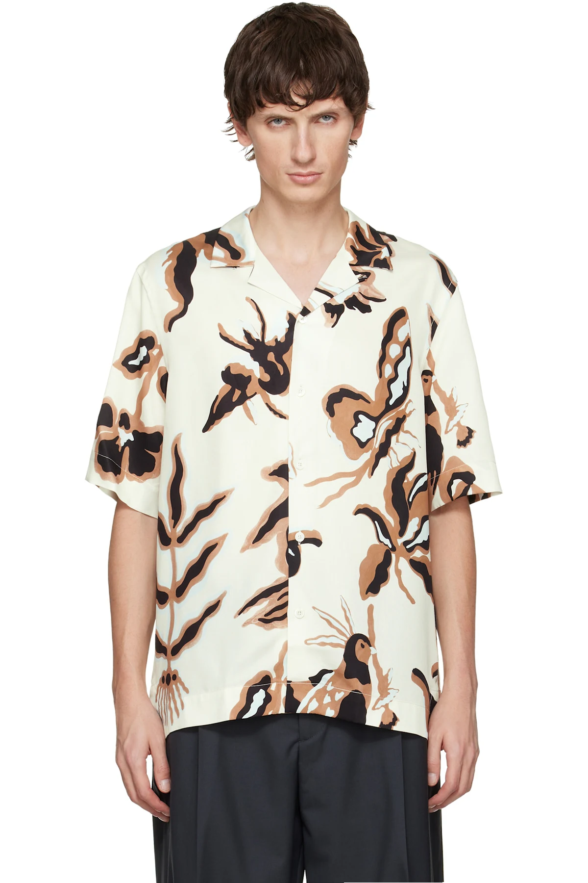Off-White 'Bohemia' Print Short-Sleeve Shirt
