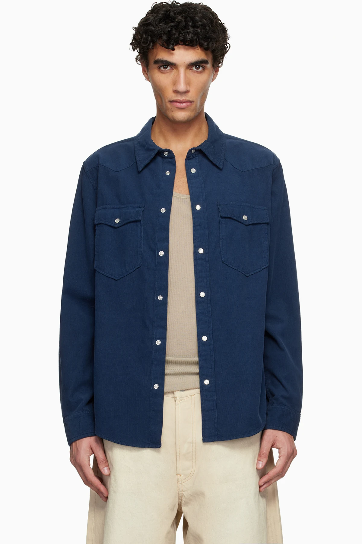 Navy Vasco Shirt