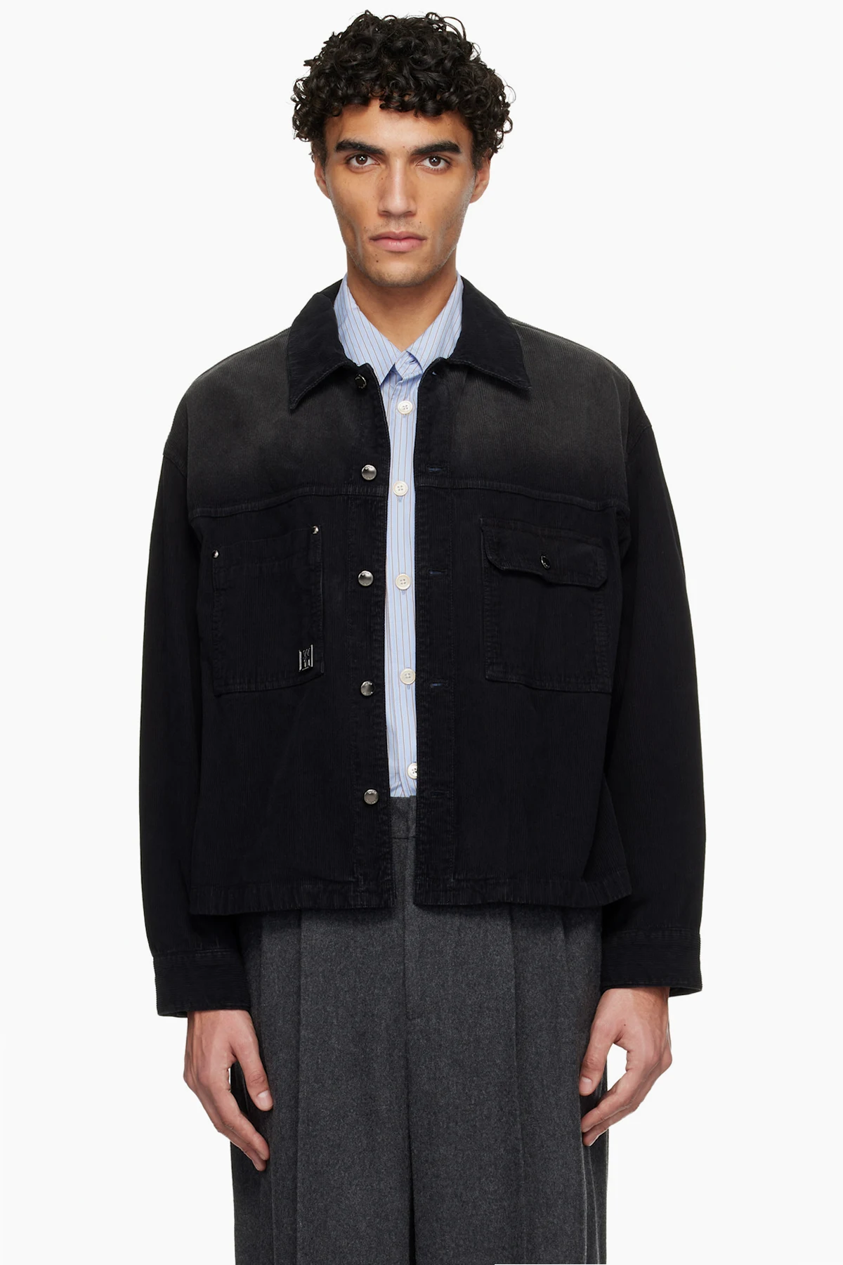 Black Corduroy Shirt