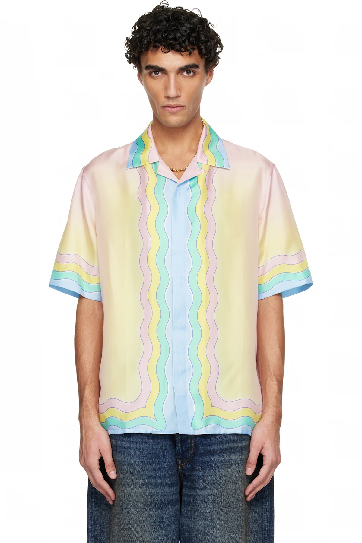 Pink & Yellow 'For The Love Of Dance' Short Sleeve Shirt