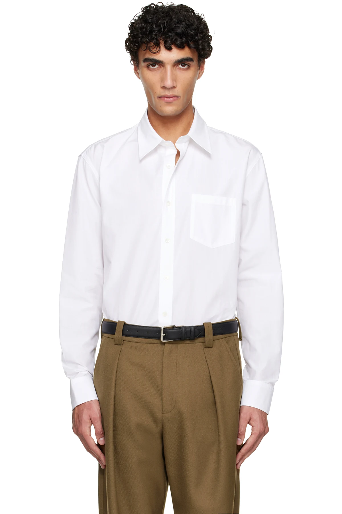 White Owen Shirt