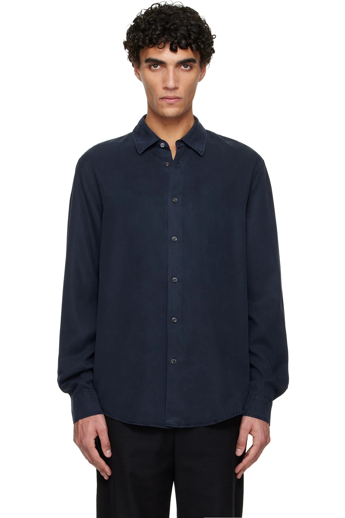 Navy Regular Fit Shirt