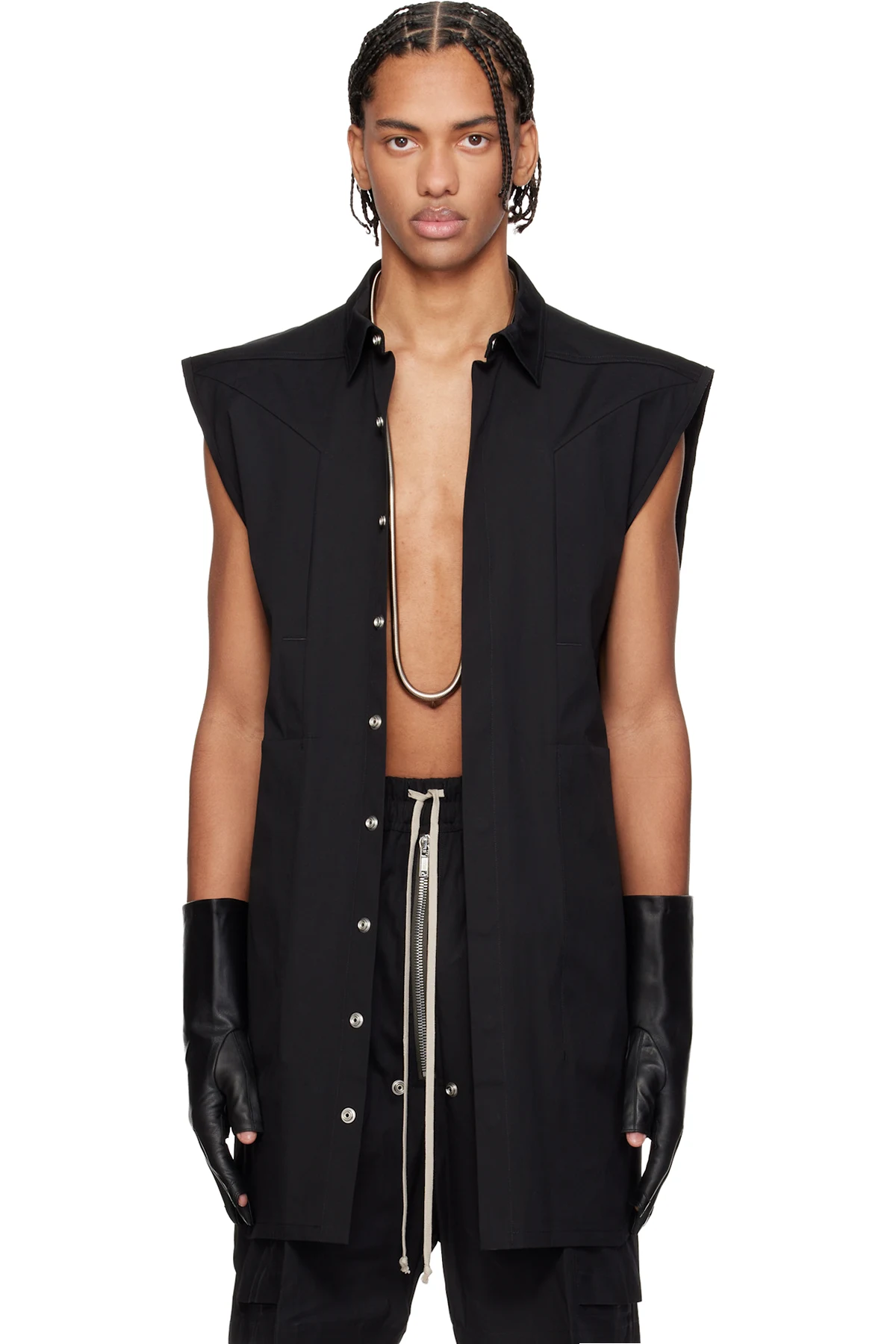 Black Temple Jumbo SL Overshirt