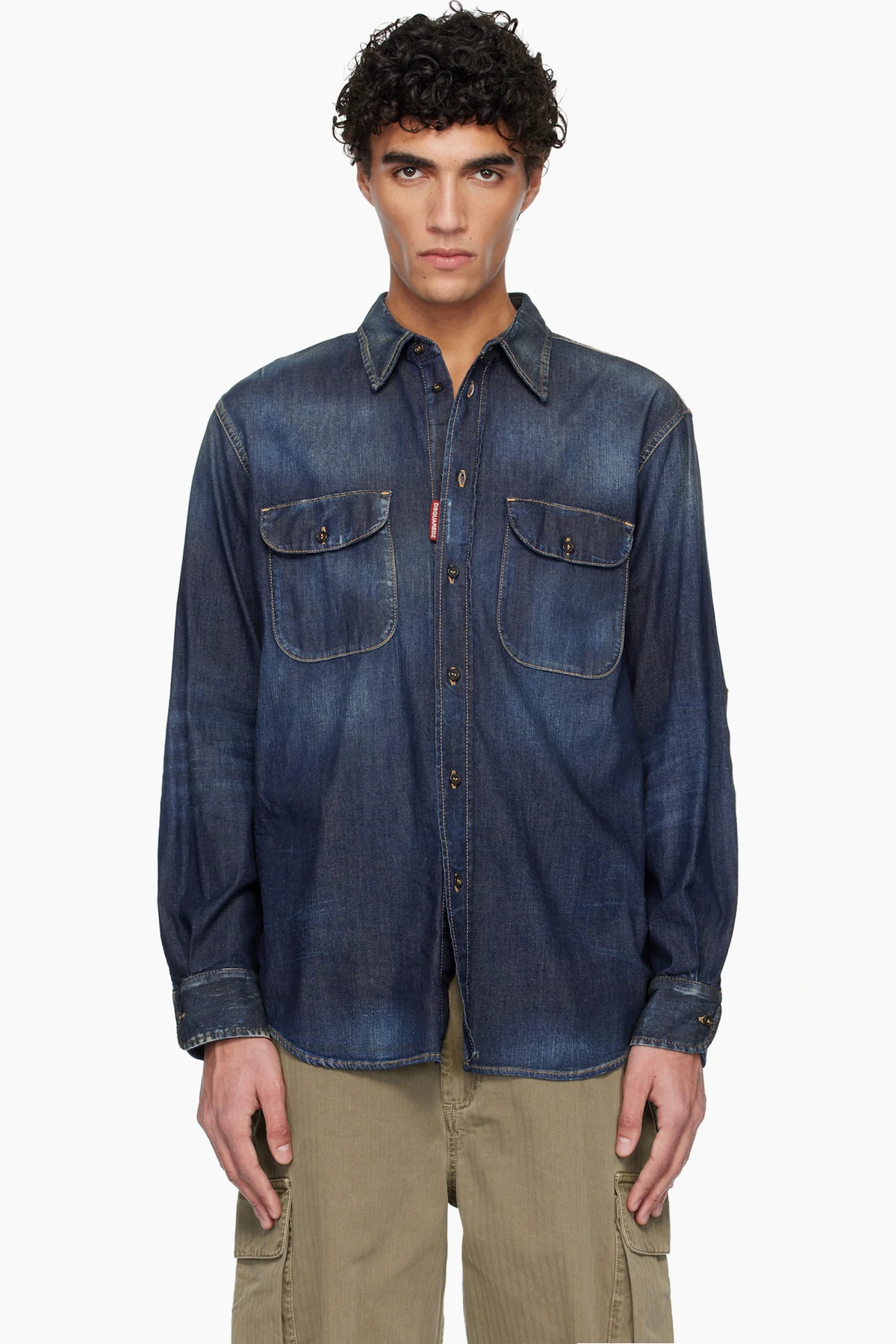 Blue Canadian Vintage Denim Shirt