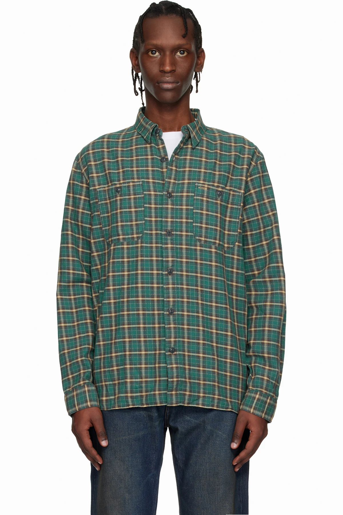 Blue Flannel Shirt