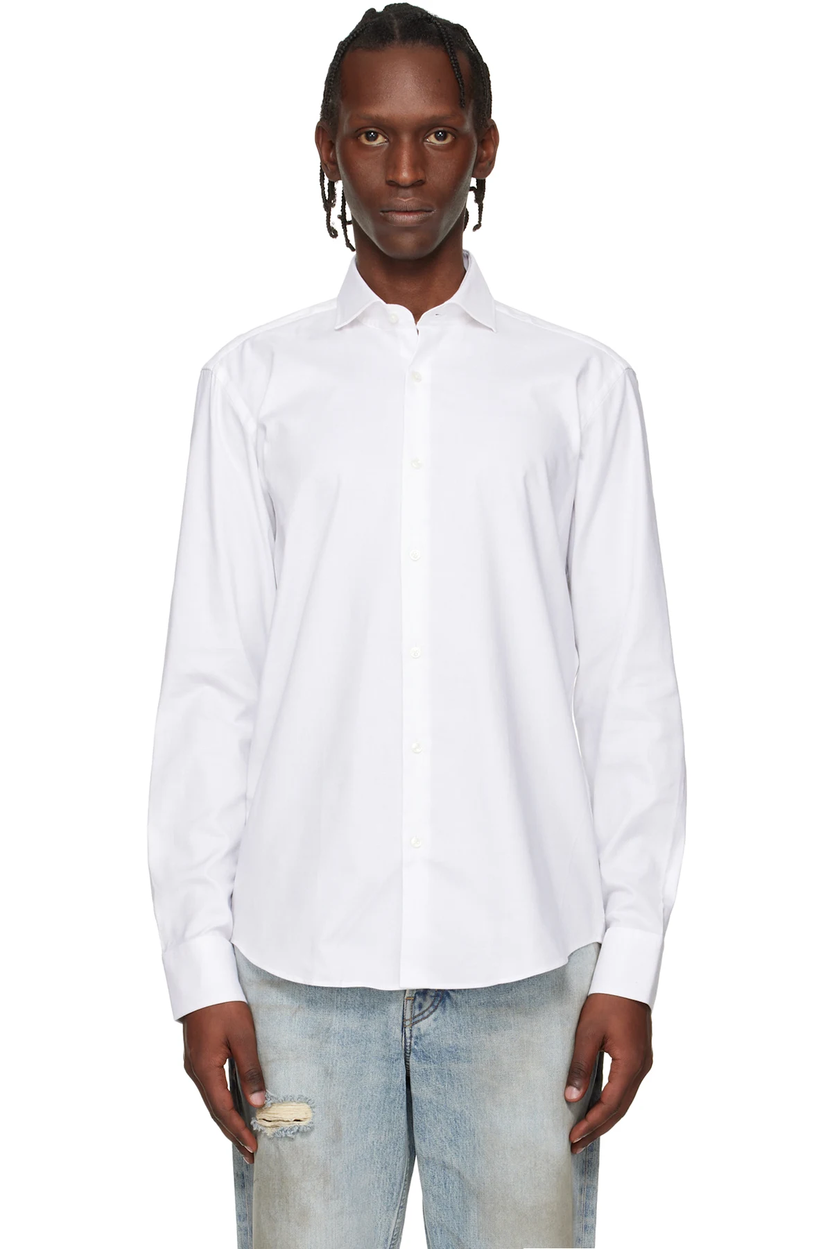 White Cotton Shirt