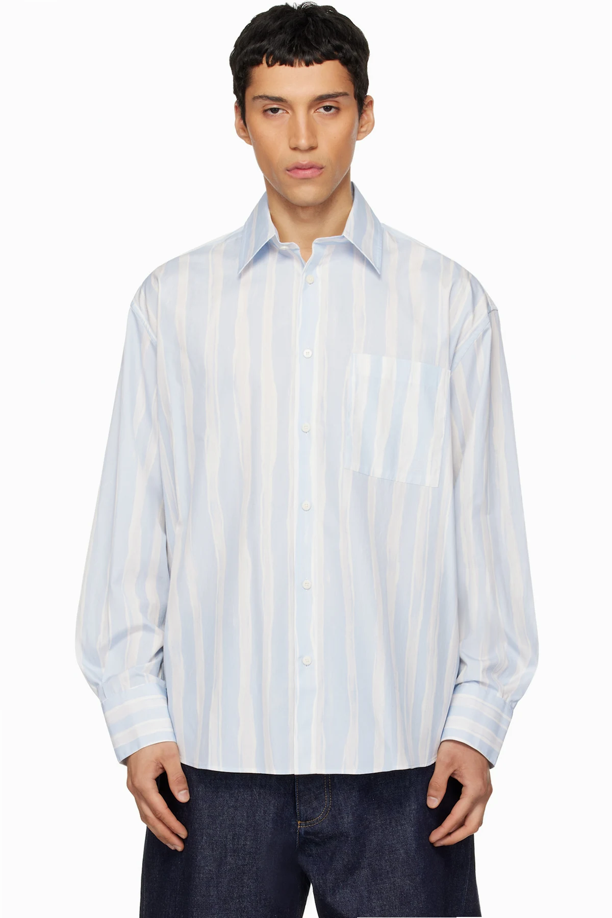 Blue & Off-White 'The Camargue' Shirt