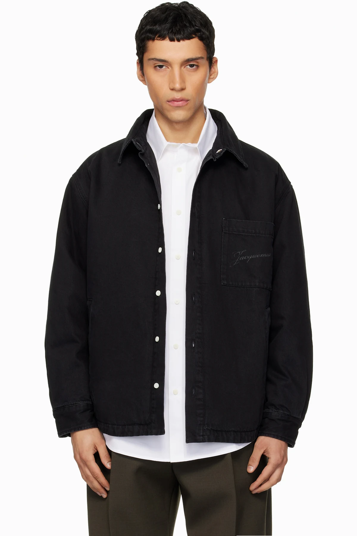 Black 'The Boulanger' Denim Shirt