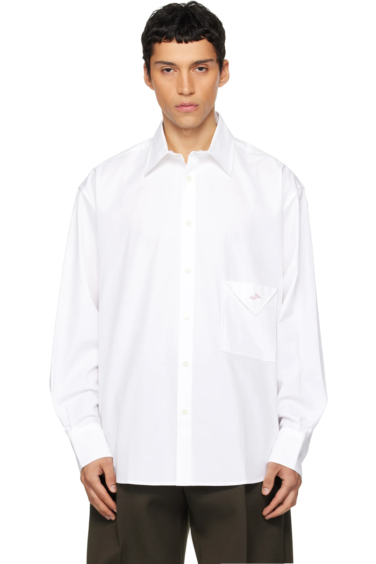 White 'The Nappe' Shirt