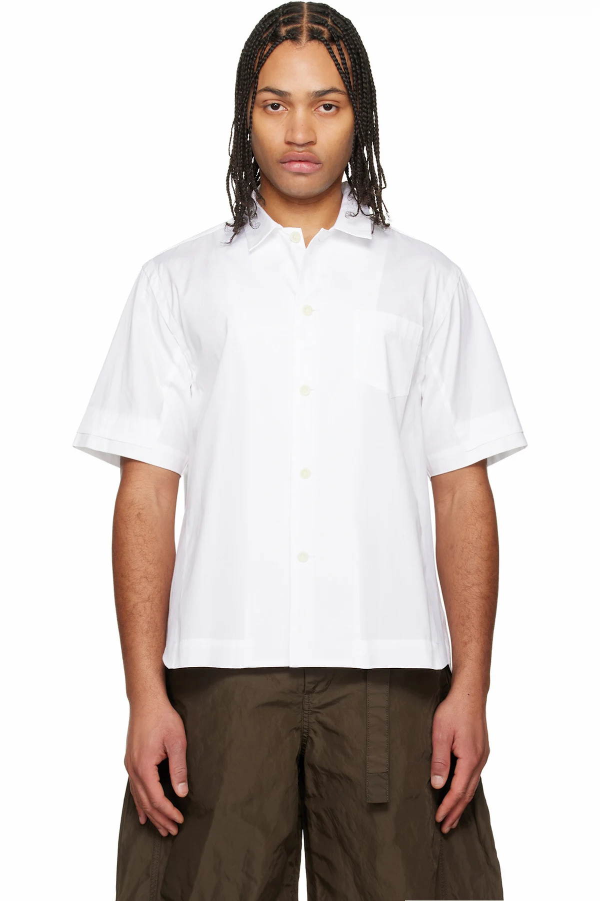 Off-White Poplin Shirt