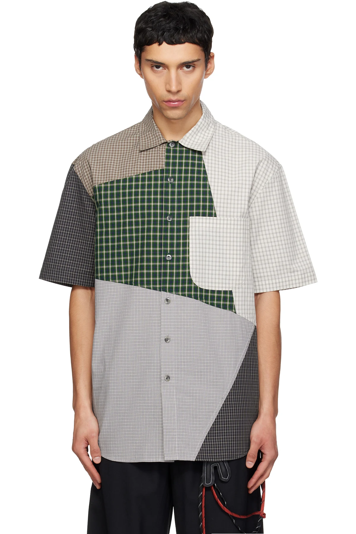 Multicolor S/S Oversized Shirt