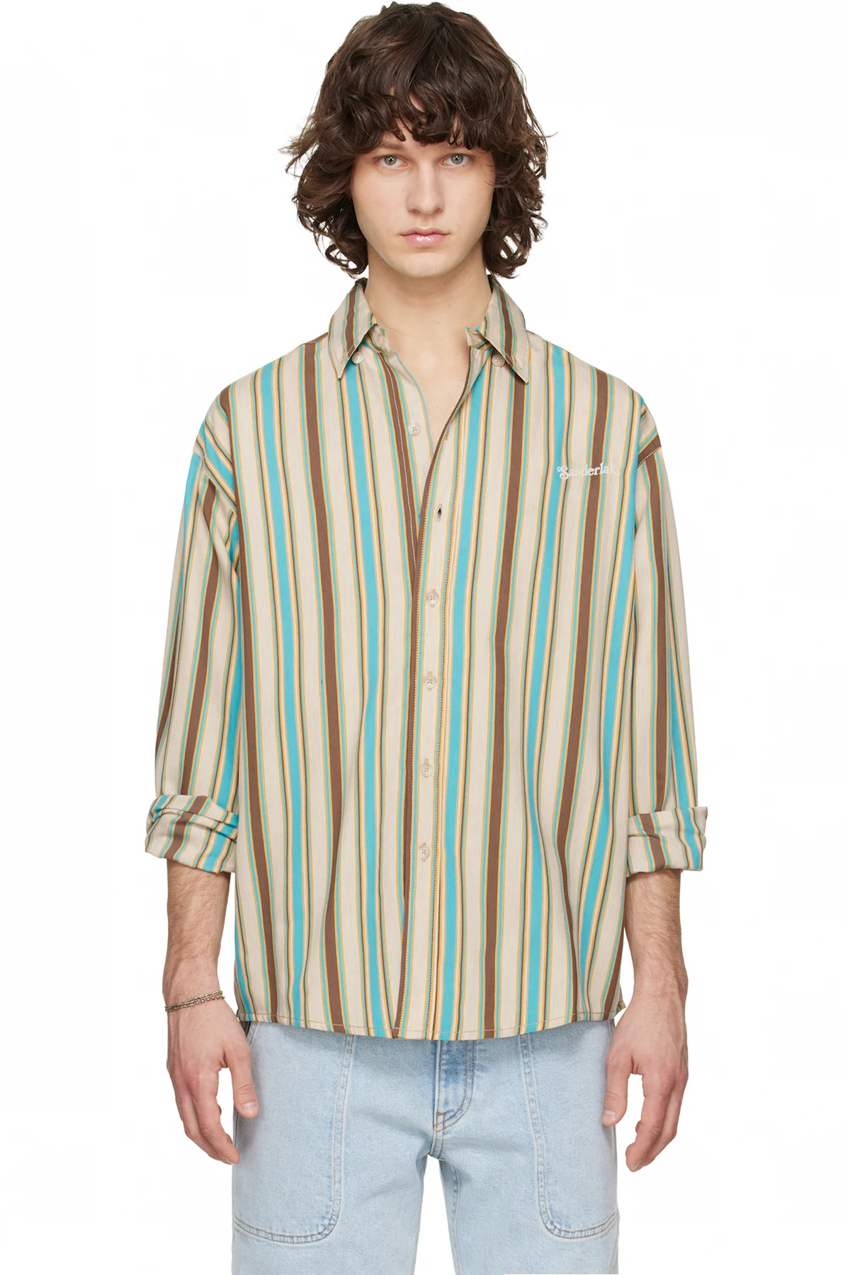 Beige Oversized Shirt