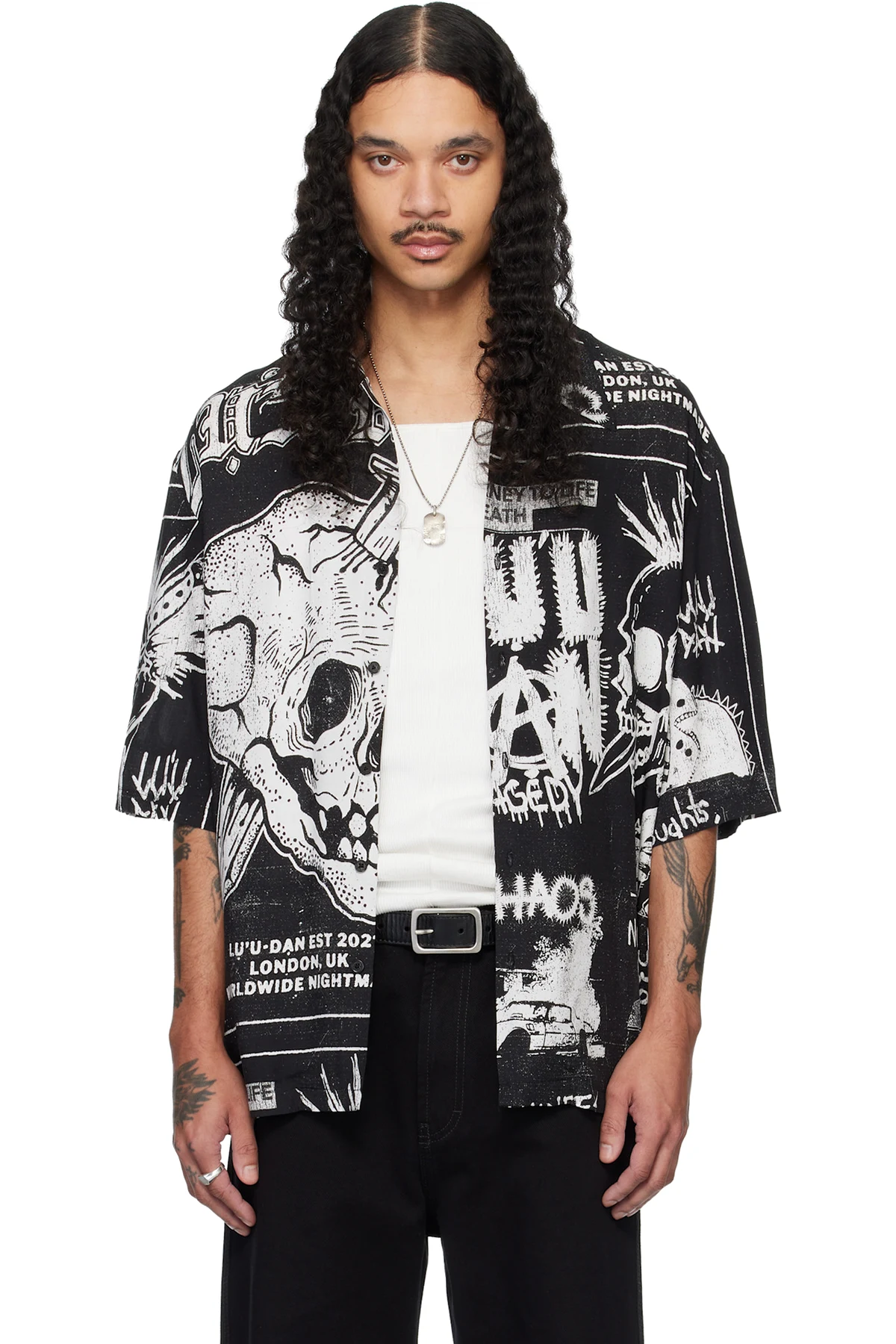 Black Short Sleeve Shirt