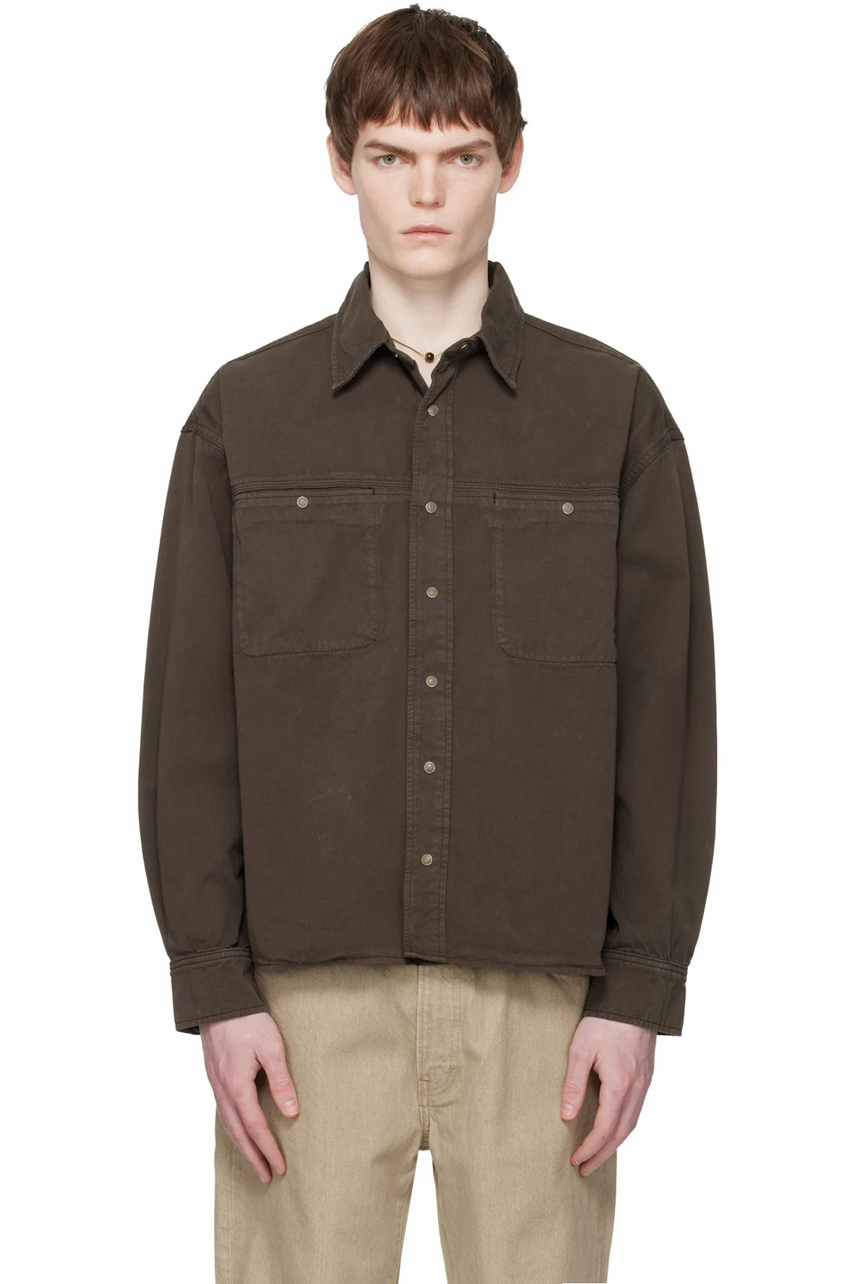 Brown André Shirt