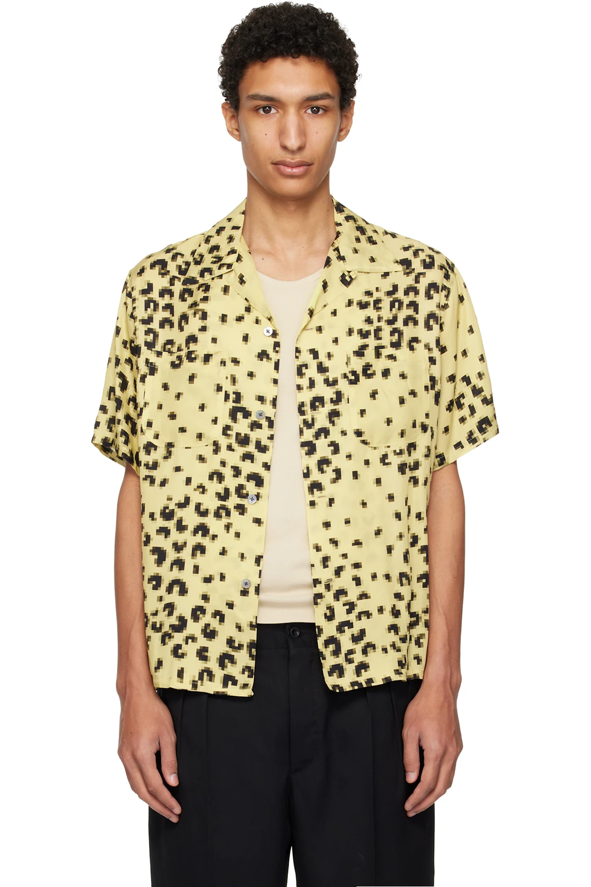 Yellow Short-Sleeved Shirt