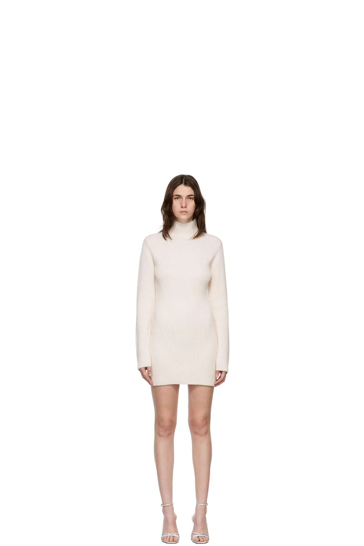Off-White Wool Herning Dress