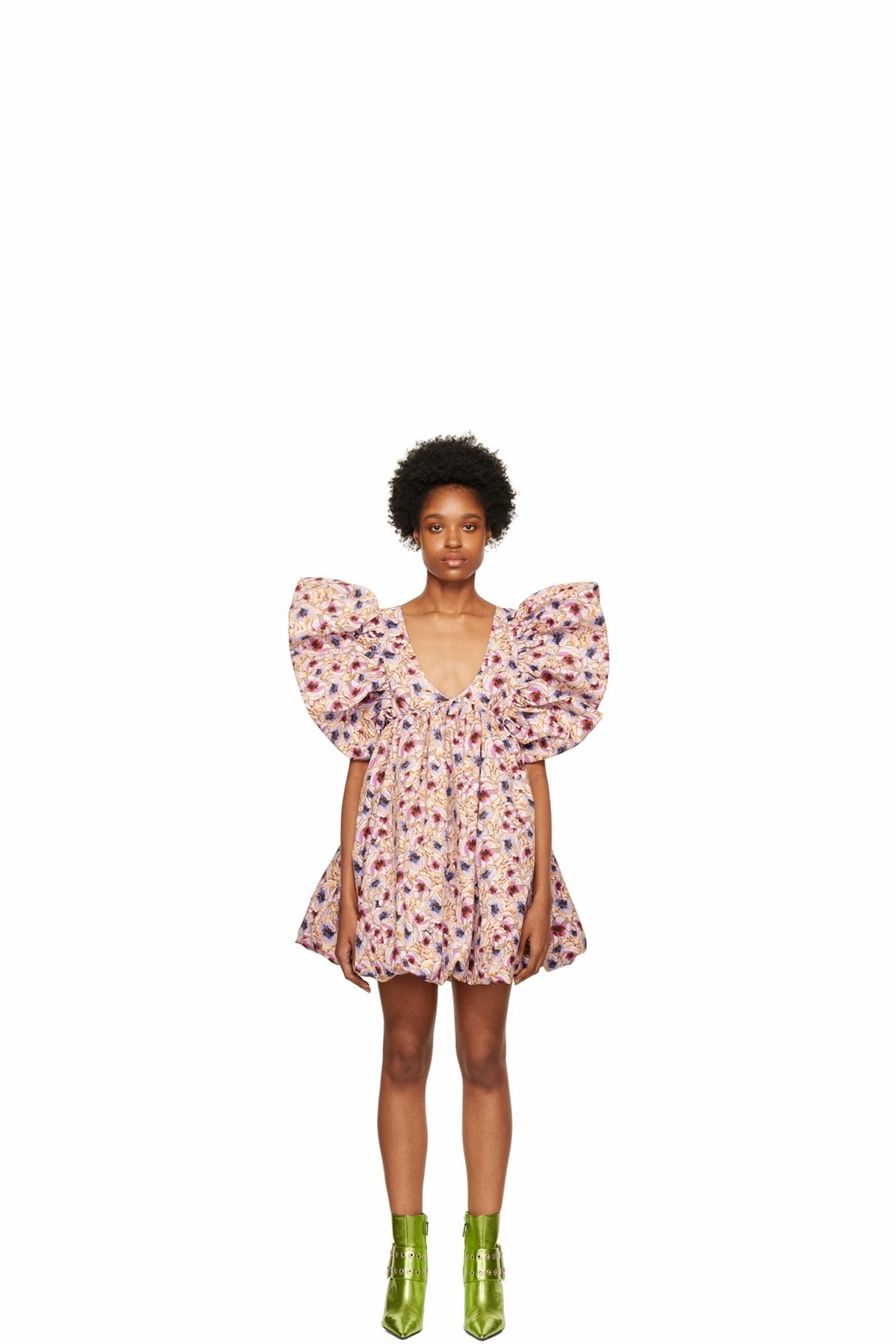 Multicolor Mathilde Minidress