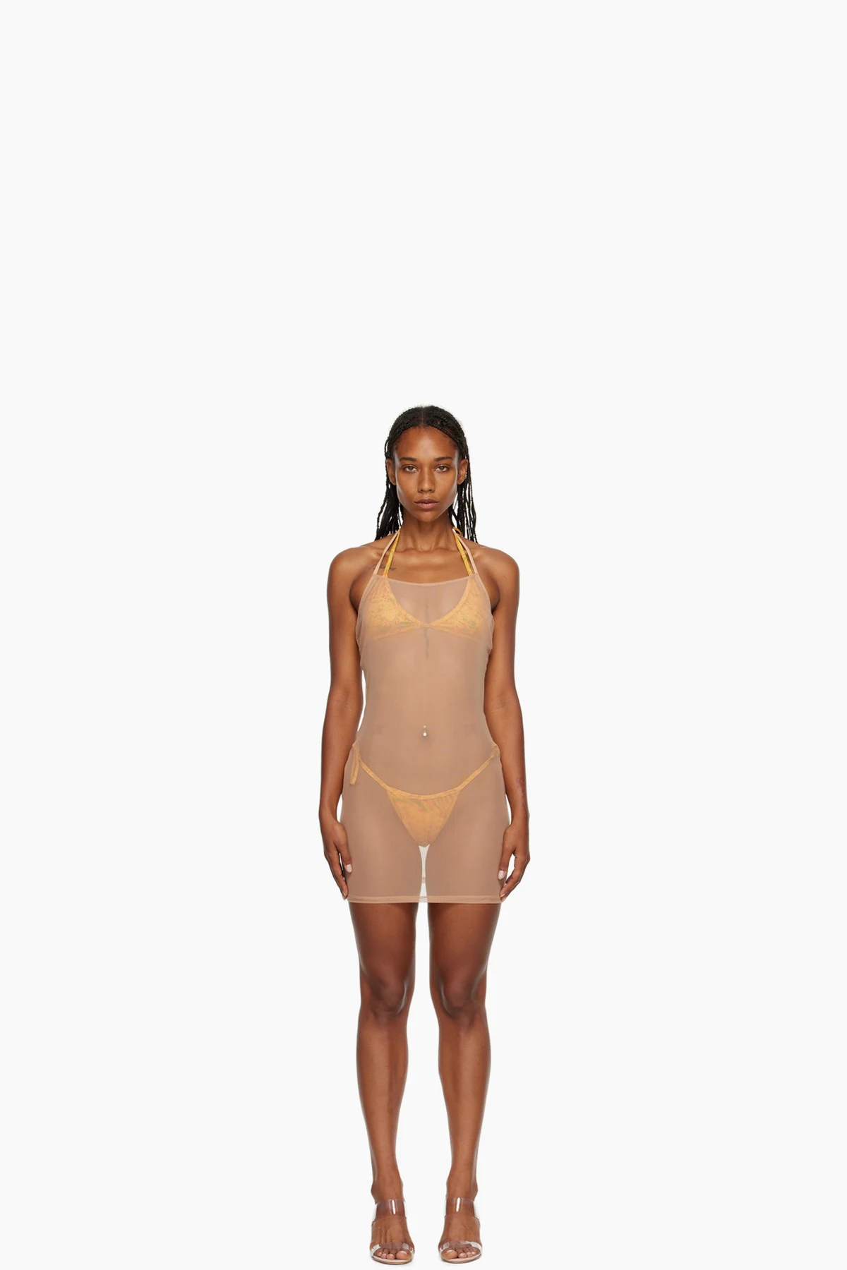 SSENSE Exclusive Beige Minidress