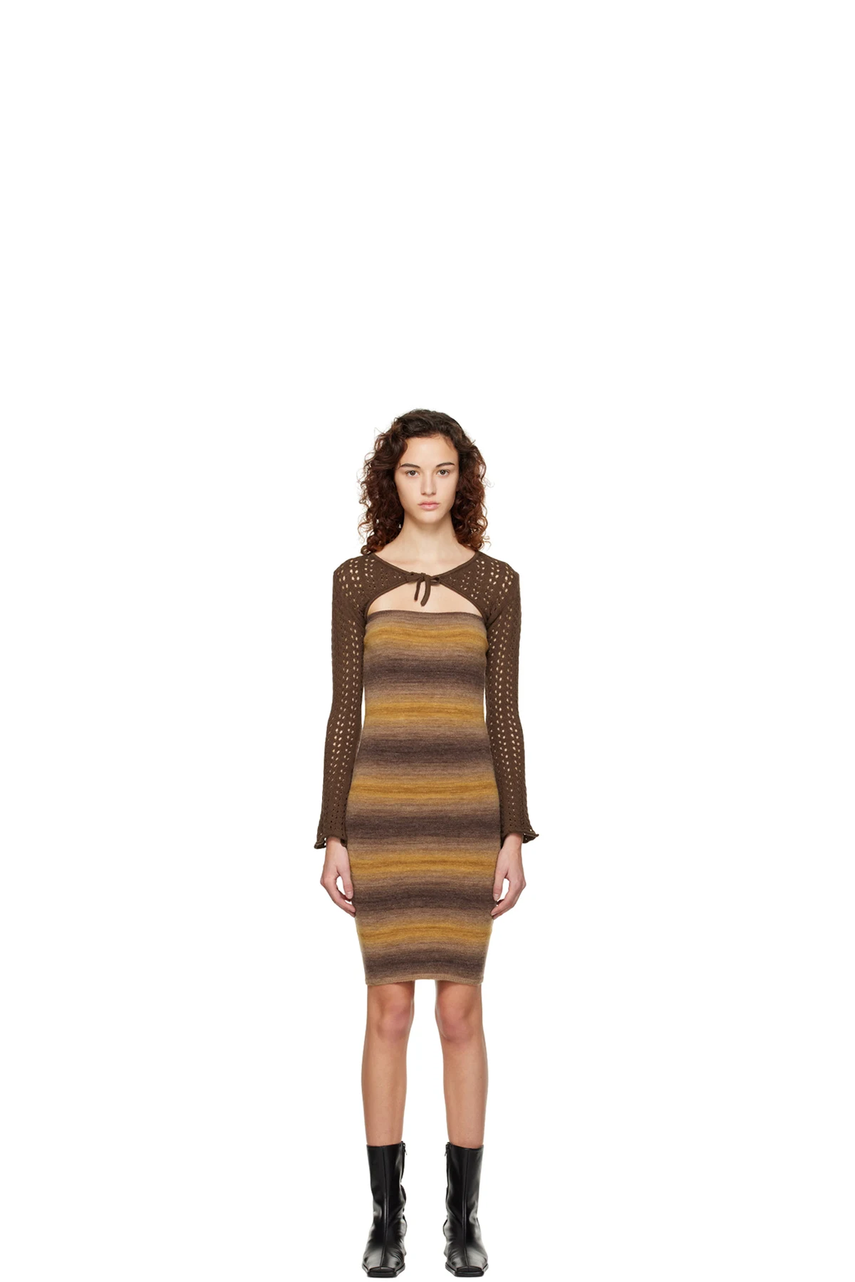 SSENSE Exclusive Brown Atcama Minidress