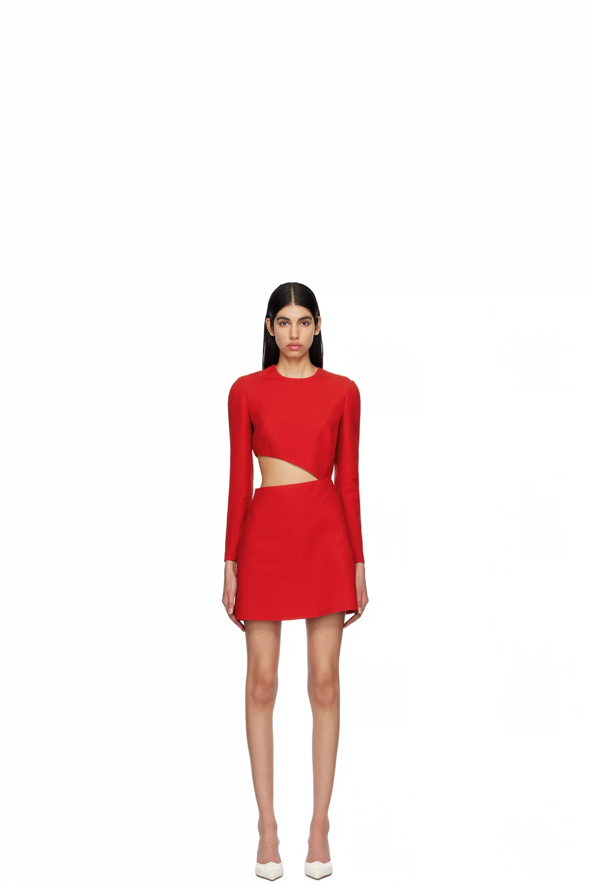 Red Cutout Minidress