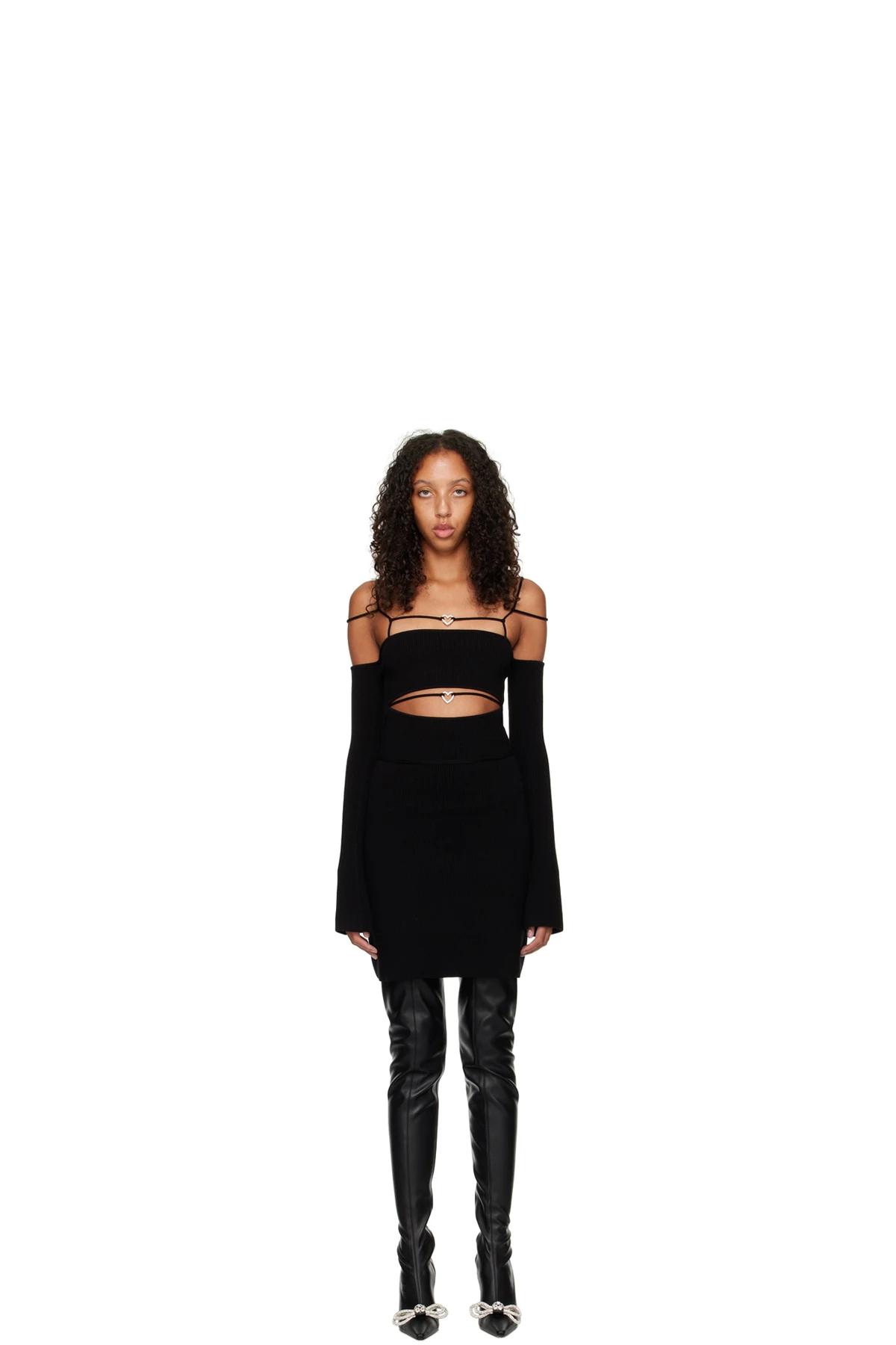 Black Stormi Minidress