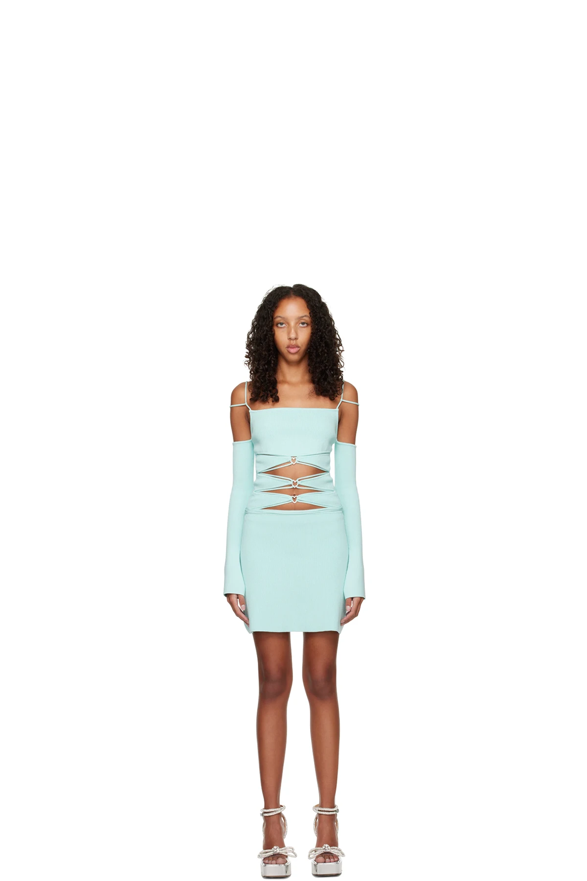 Blue Kimberly Minidress