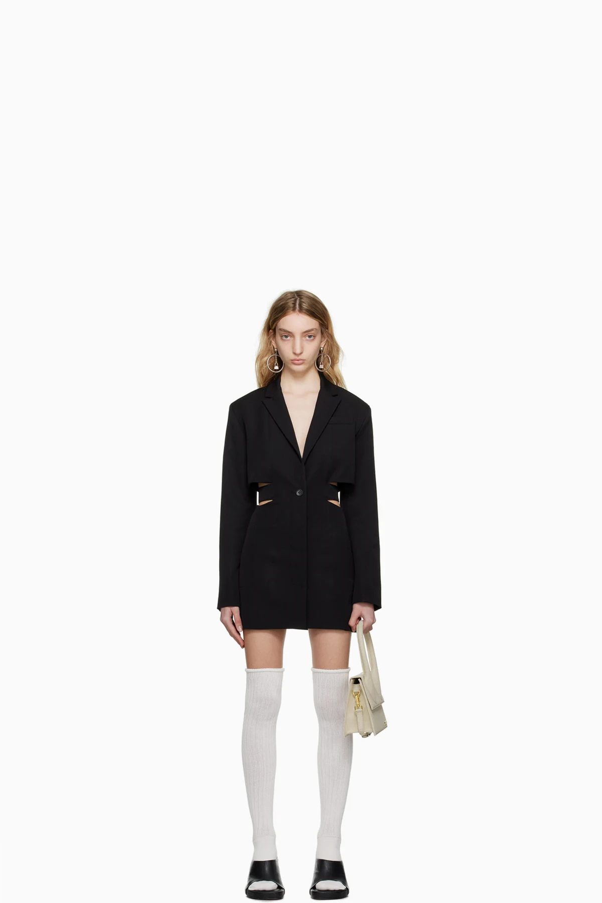 Black Le Papier 'La Robe Bari' Minidress