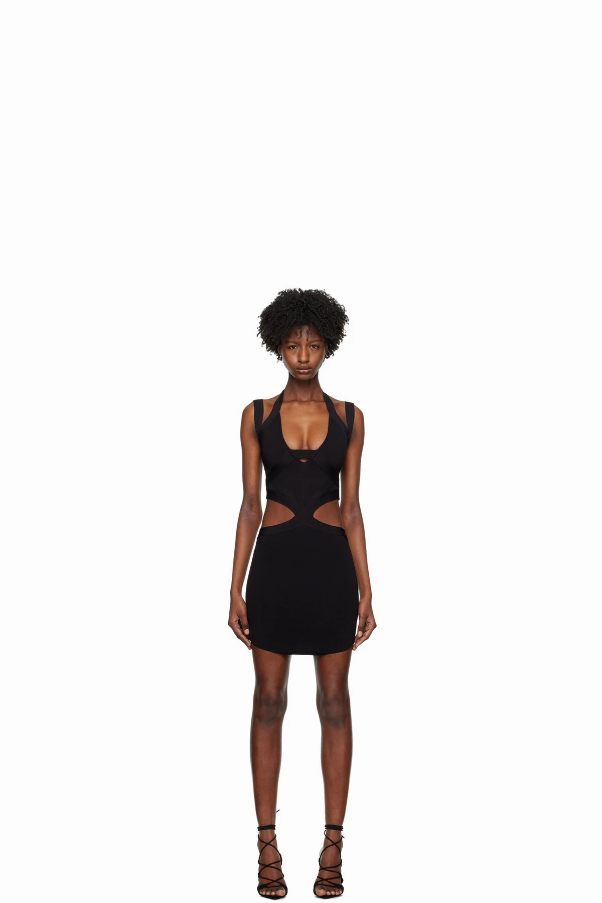 Black Sagua Minidress
