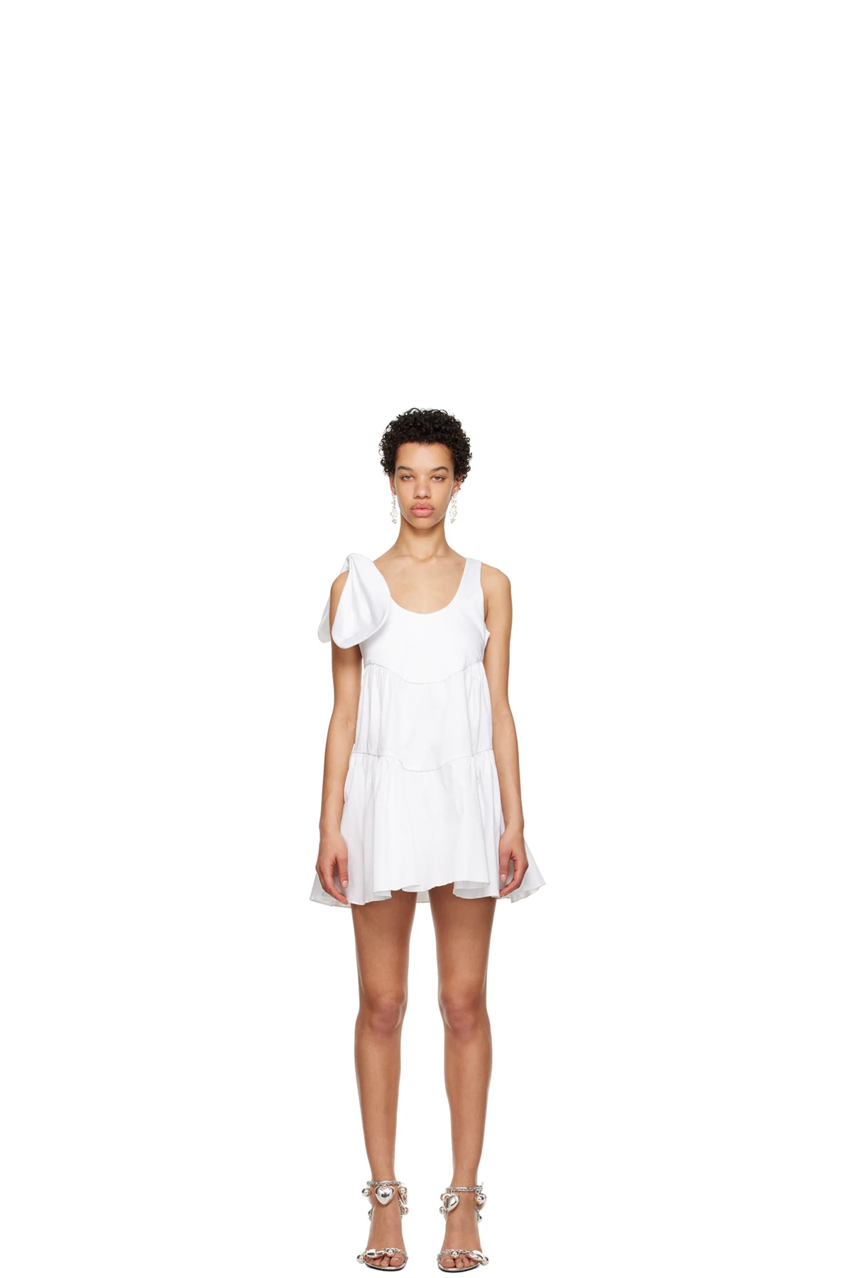 White Elena Minidress