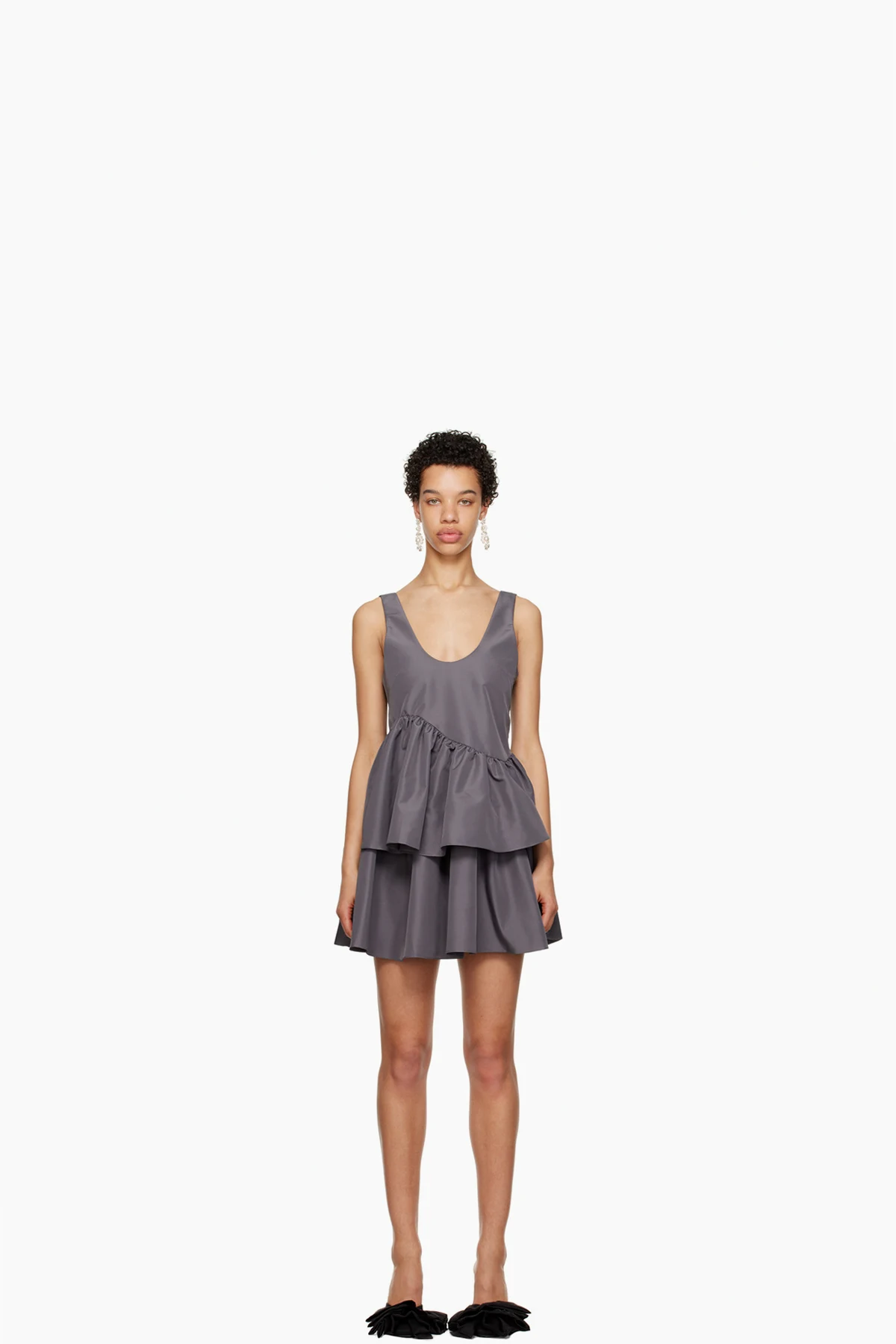 SSENSE Exclusive Gray Valeria Minidress