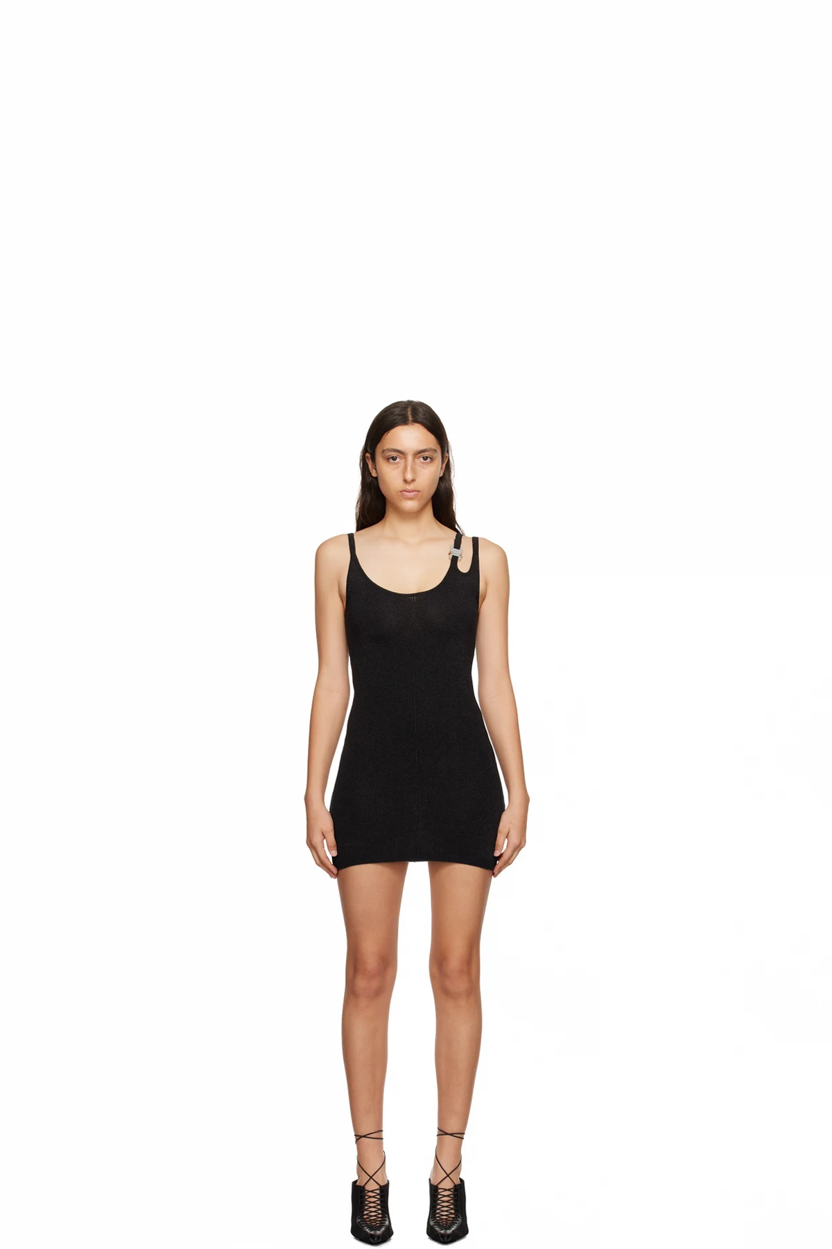 Black 3X Disco Minidress