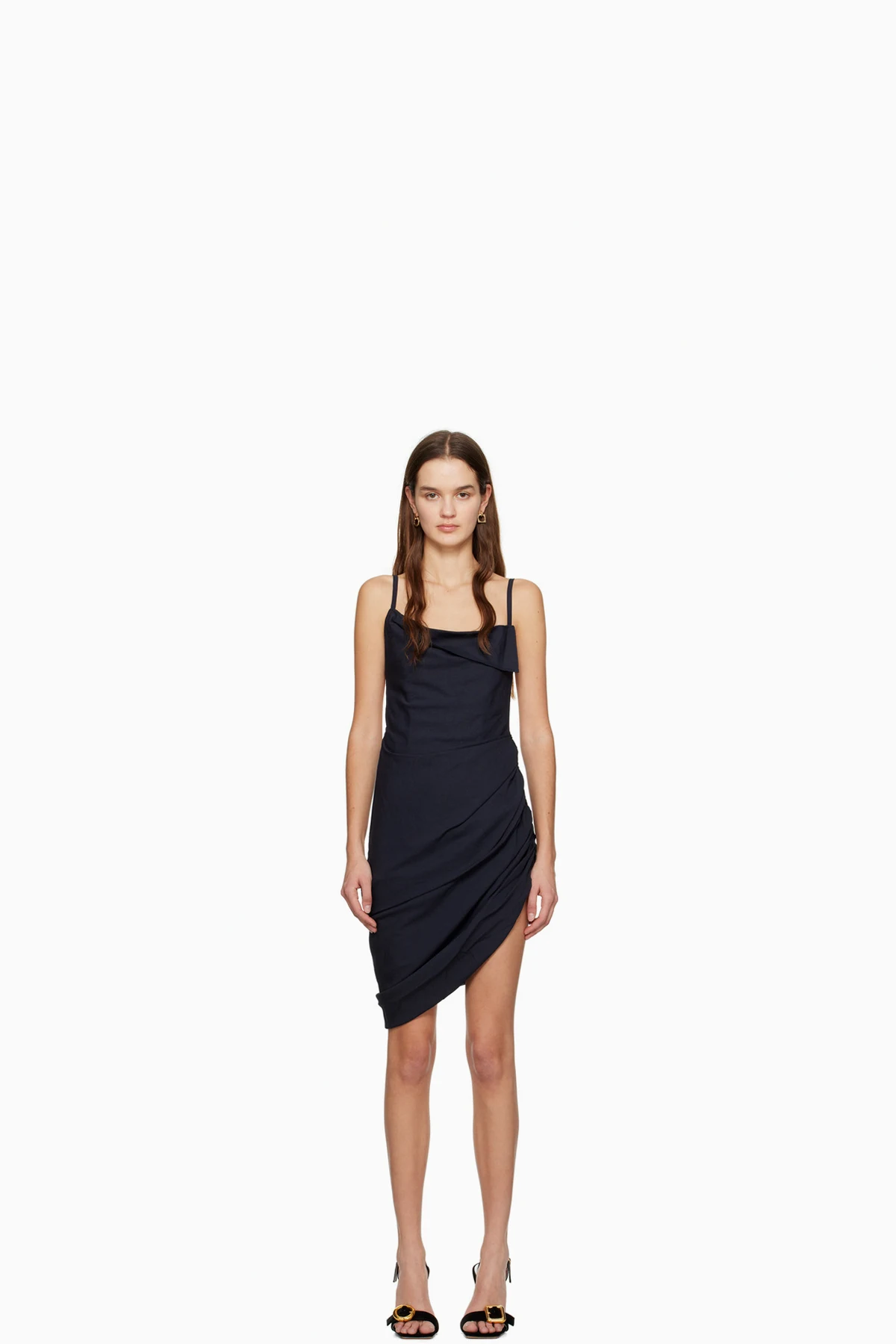 Navy 'La robe Saudade' Minidress