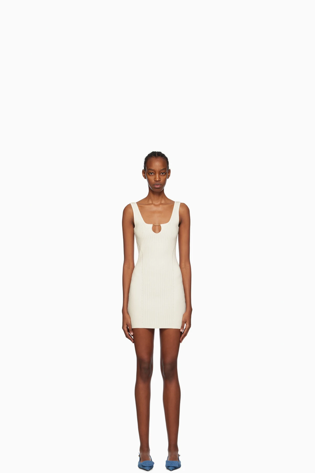 White Les Classiques 'La mini robe Sierra' Minidress
