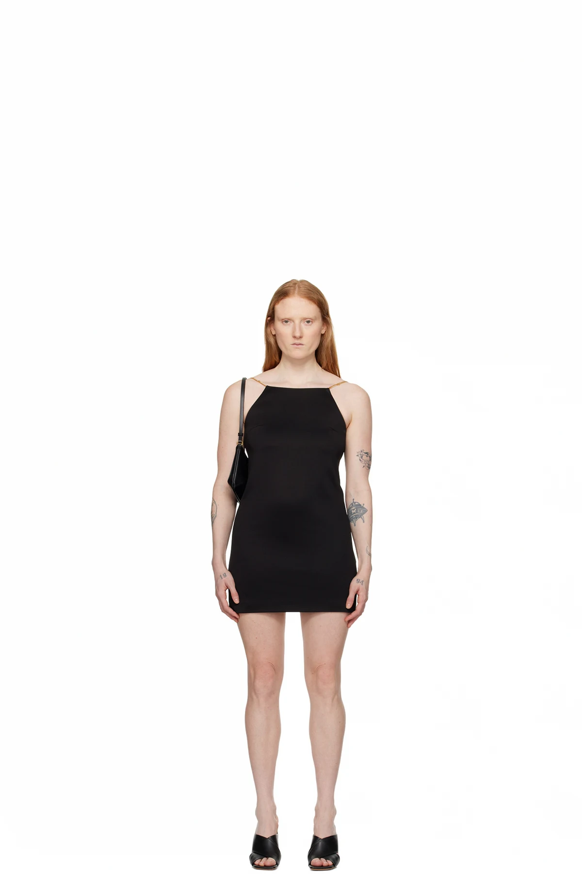 Black Chain Minidress
