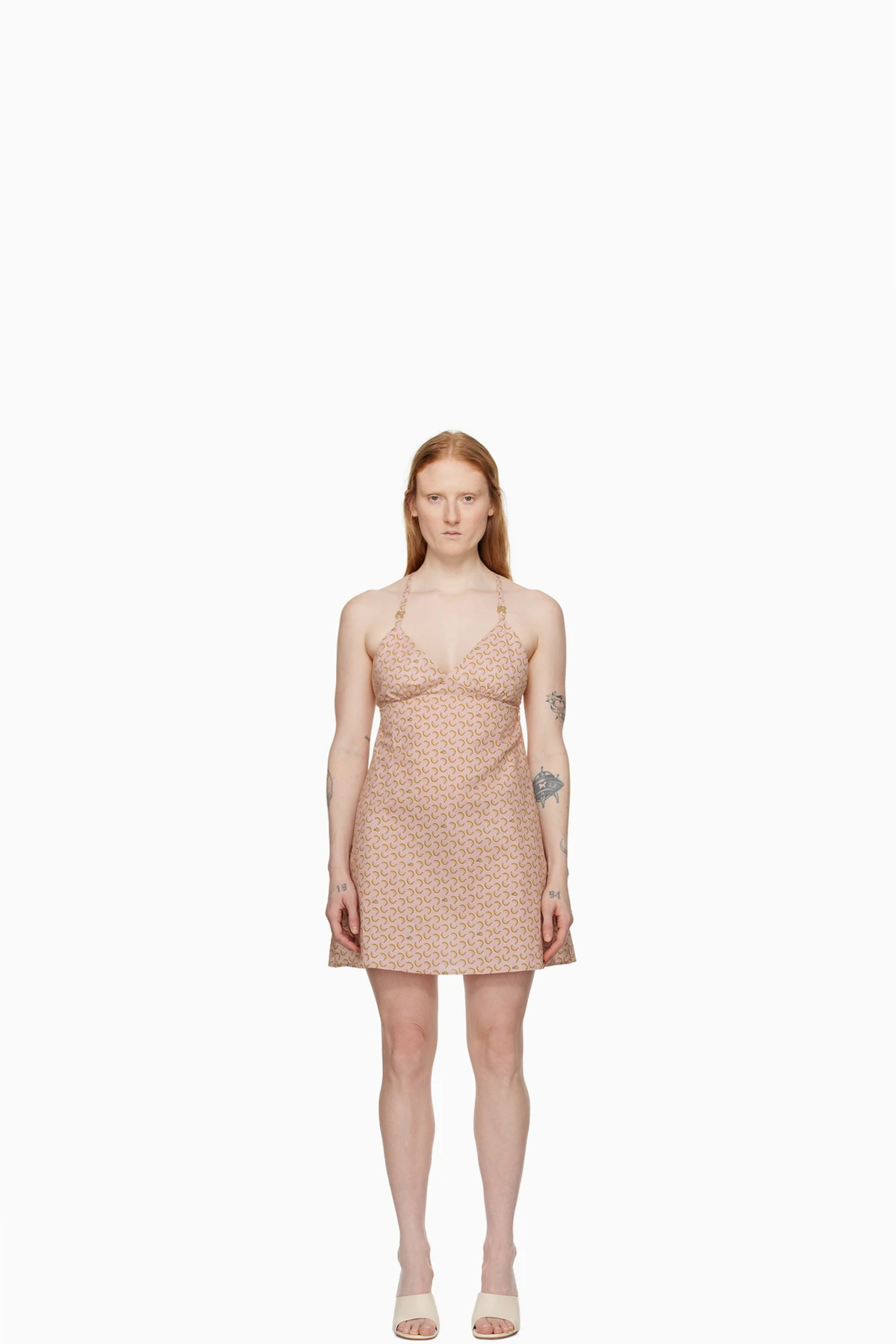 Pink Banana Minidress