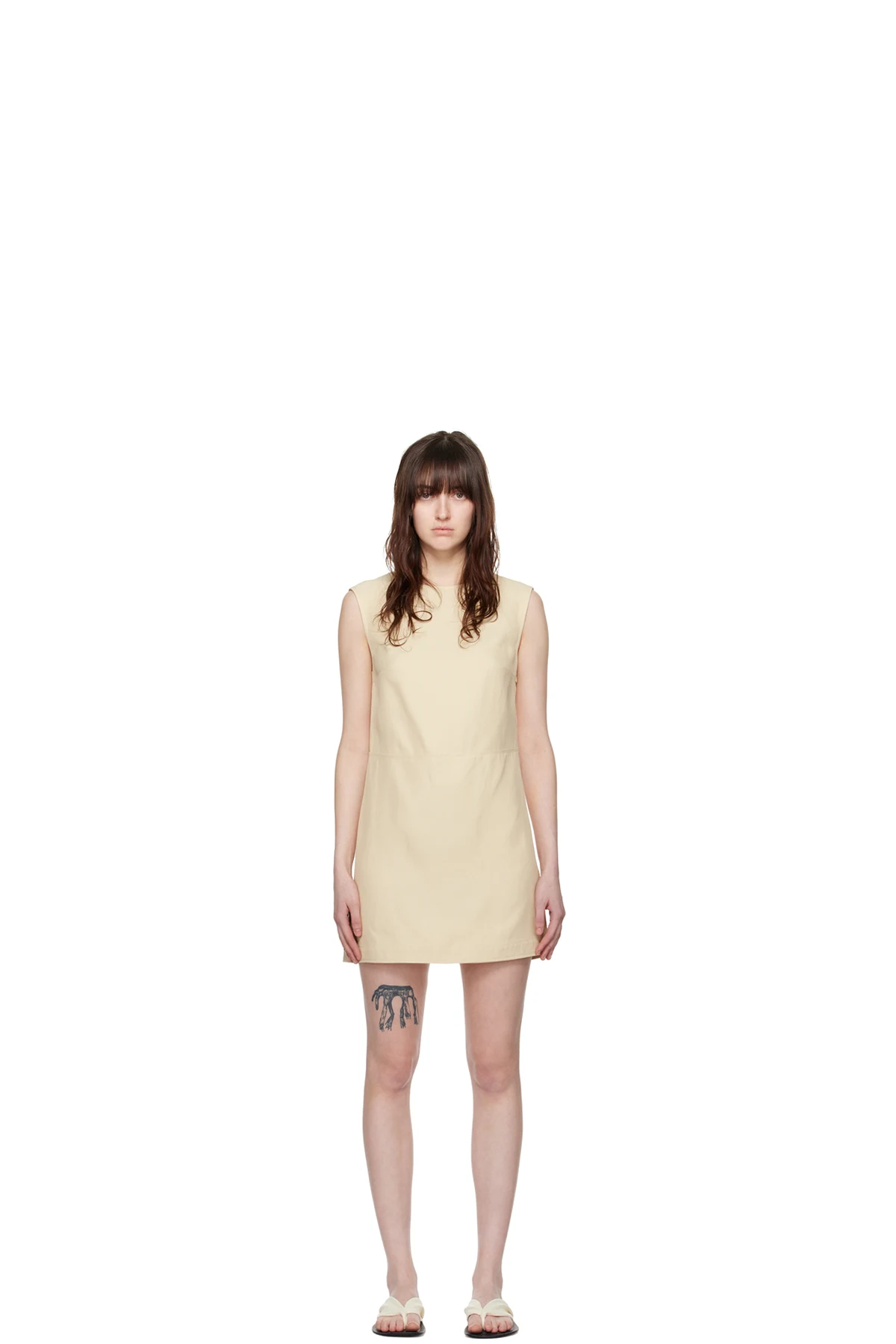 White Hoya Minidress
